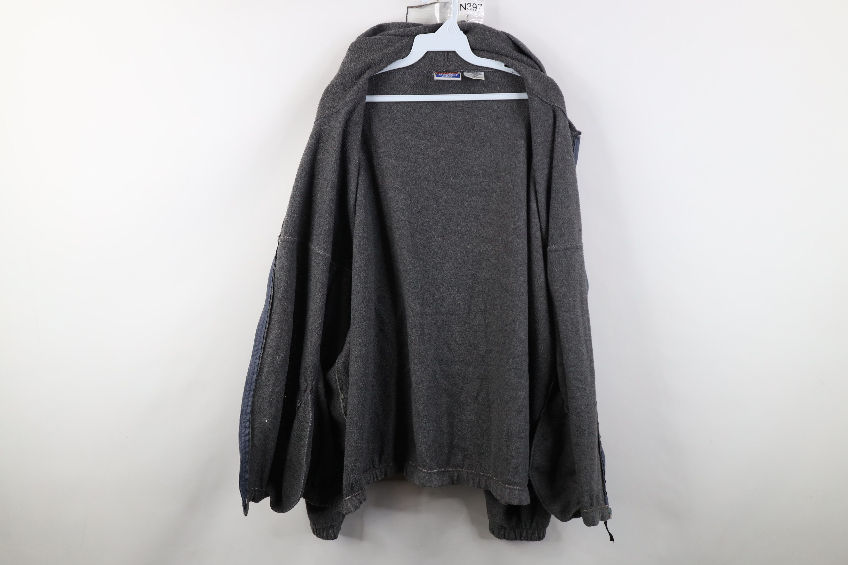 Vintage Vintage 90s Streetwear Fleece Full Zip Hoodie Sweatshirt Size US XXL / EU 58 / 5 - 10 Thumbnail