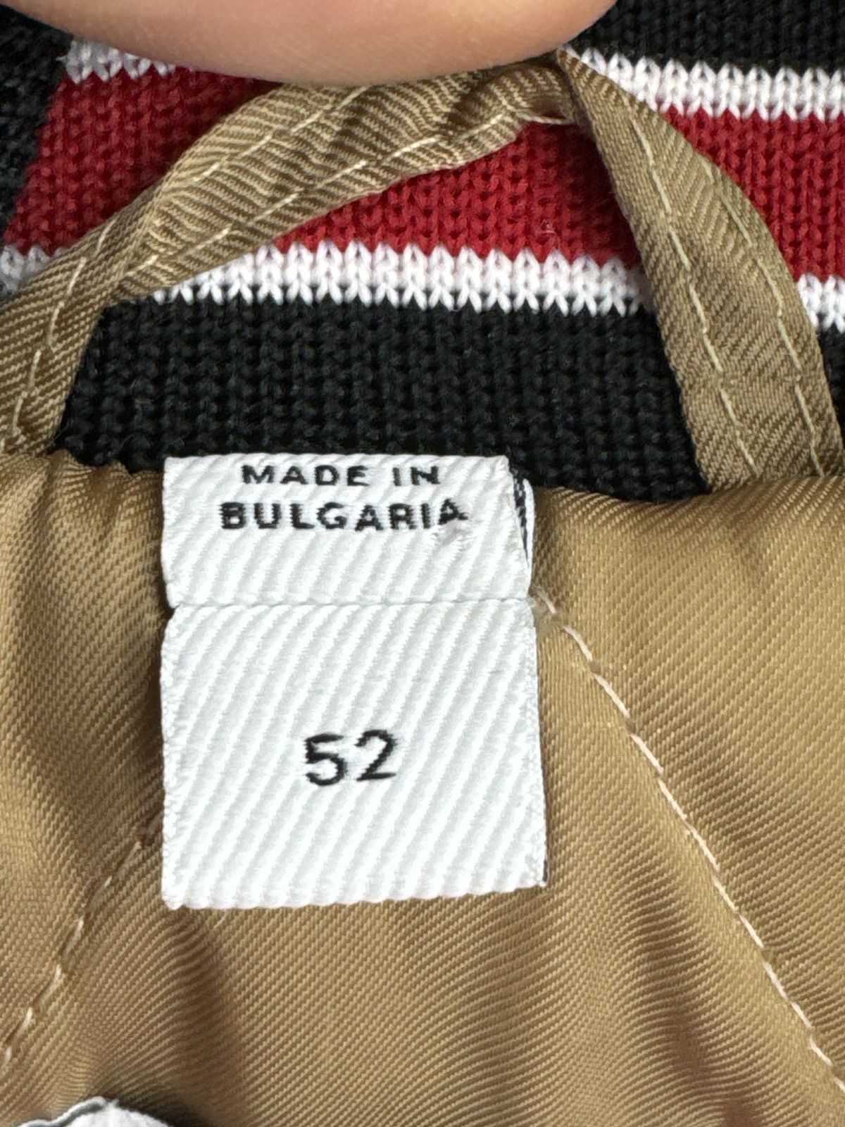 Burberry Burberry Wool Red Satin Varsity Jacket Size US L / EU 52-54 / 3 - 13 Thumbnail