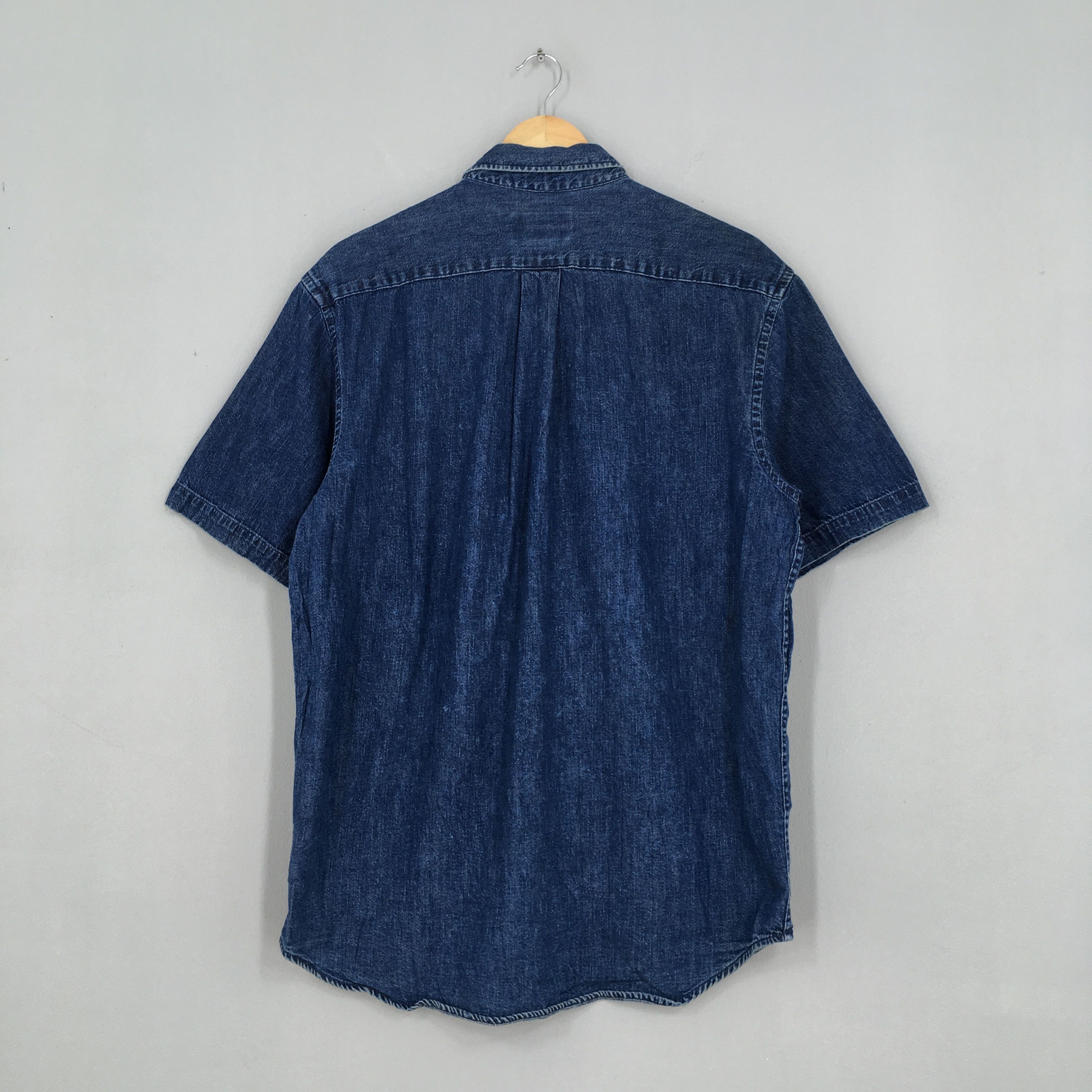 Eddie Bauer × Vintage Vintage Eddie Bauer Denim Shirt Medium Size US M / EU 48-50 / 2 - 6 Thumbnail