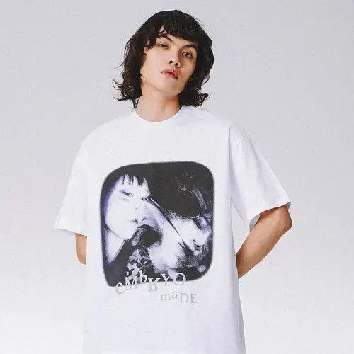 Japanese Brand × Other White Color Illusion Girl Embryo Made Tee Size US XL / EU 56 / 4 - 1 Thumbnail