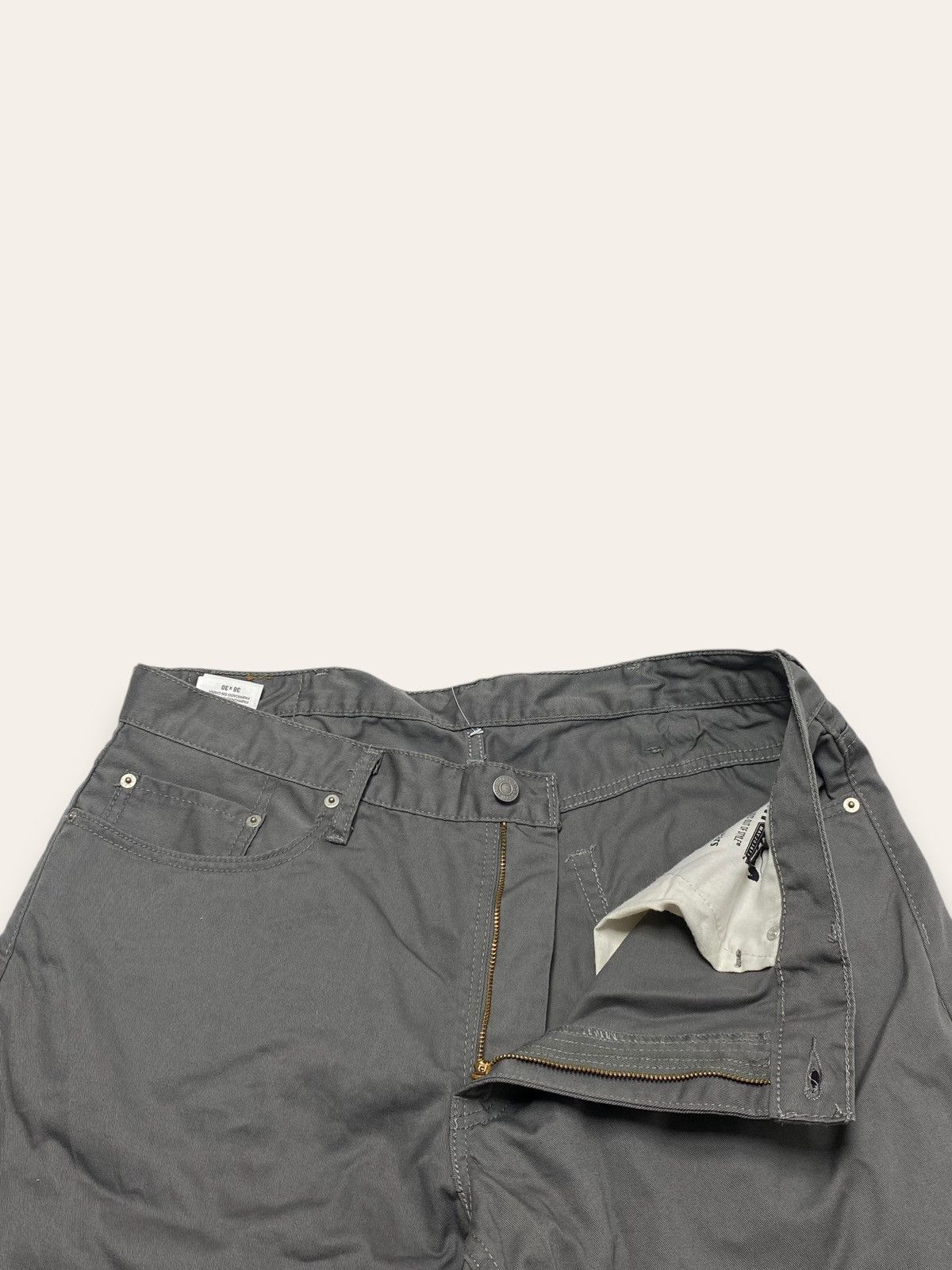 Levi's Vintage LEVIS Grey Pants Jeans Wide Baggy 514 W37 L29 Size US 37 - 6 Thumbnail