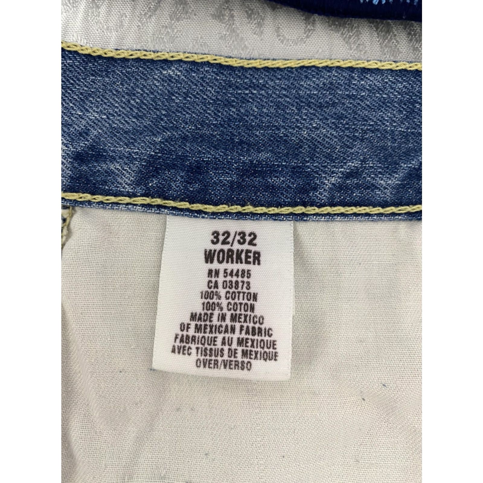 American Eagle Outfitters VINTAGE American Eagle Jeans Mens 32x32 Blue Relaxed Fit Carpenter Denim Pants Size US 32 / EU 48 - 7 Thumbnail