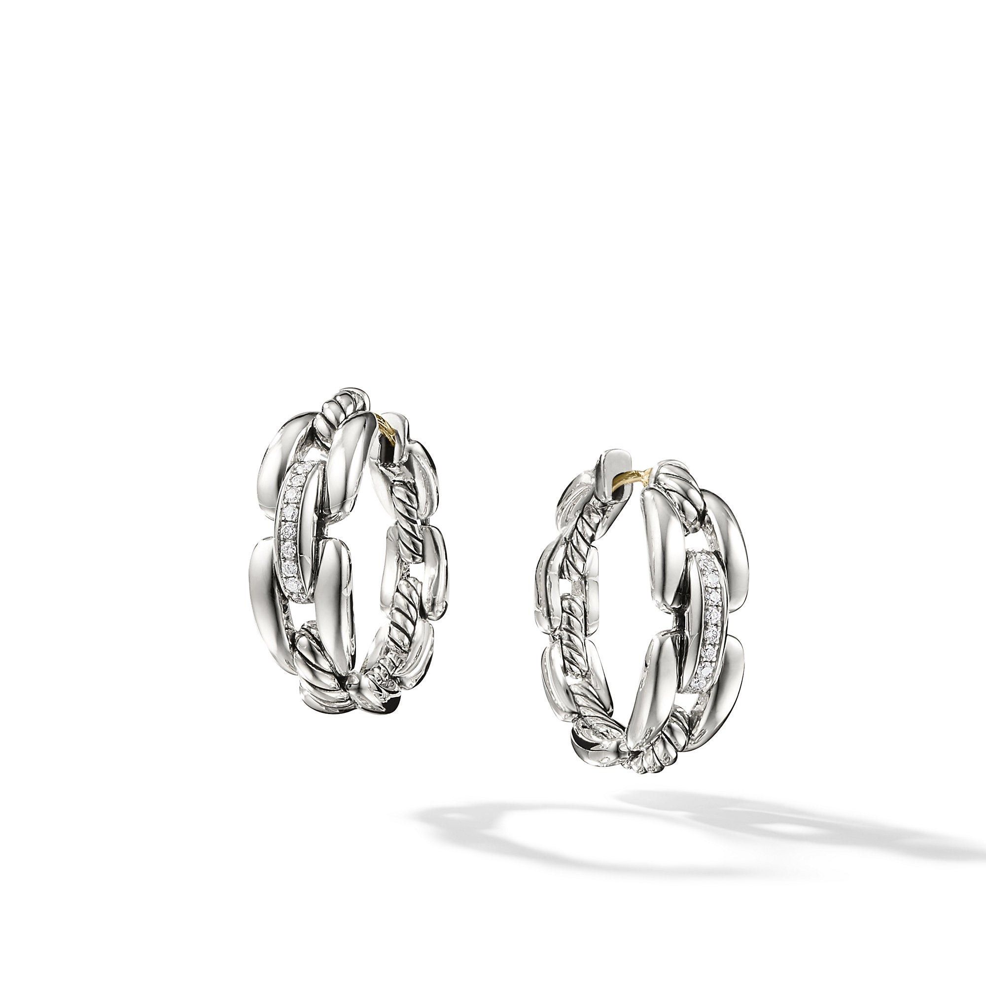 David Yurman o1w1db11025 E13505D Earrings in Silver Size ONE SIZE - 1 Thumbnail