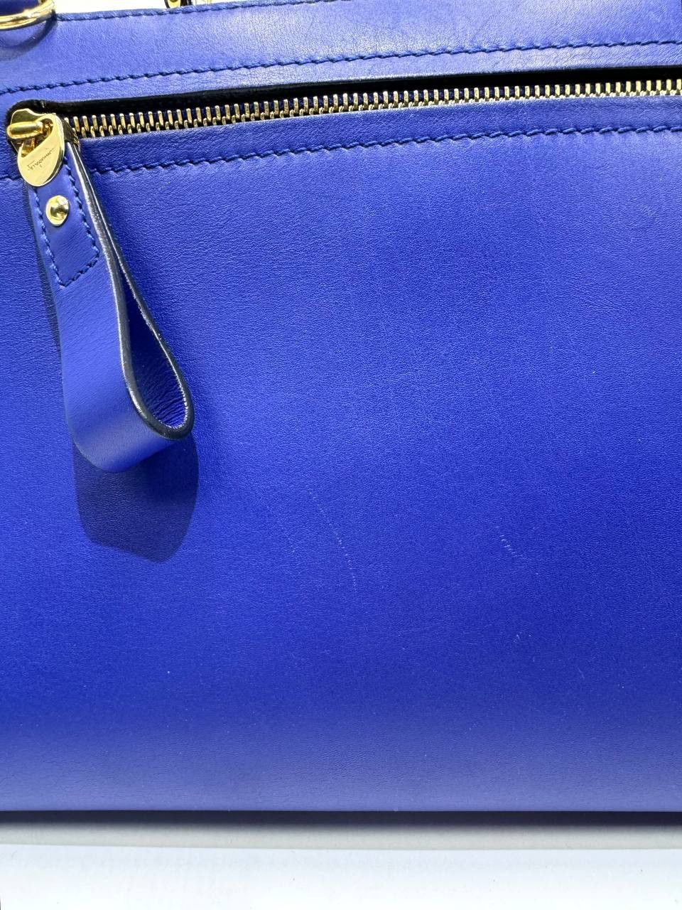 Salvatore Ferragamo Salvatore Ferragamo Medium Sofia Leather Satchel Size ONE SIZE - 14 Thumbnail