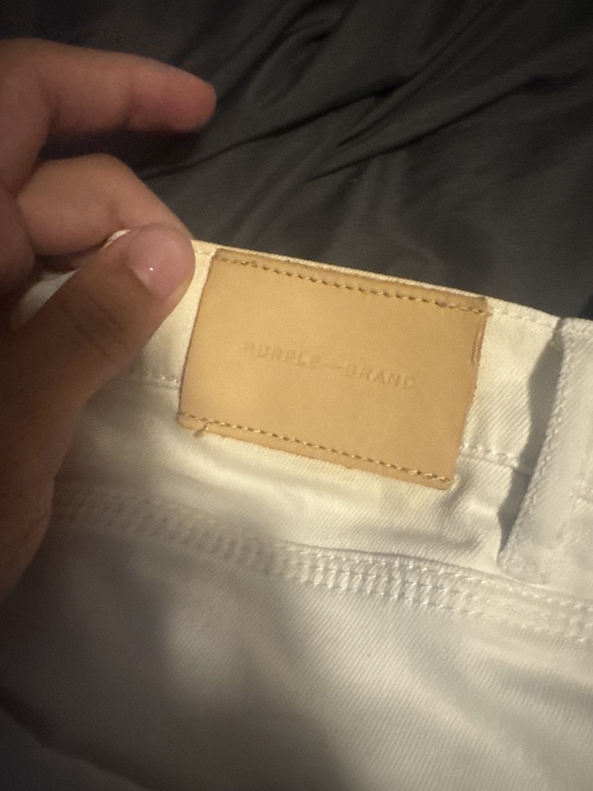 Purple Brand P001 Optic White Size US 32 / EU 48 - 2 Thumbnail