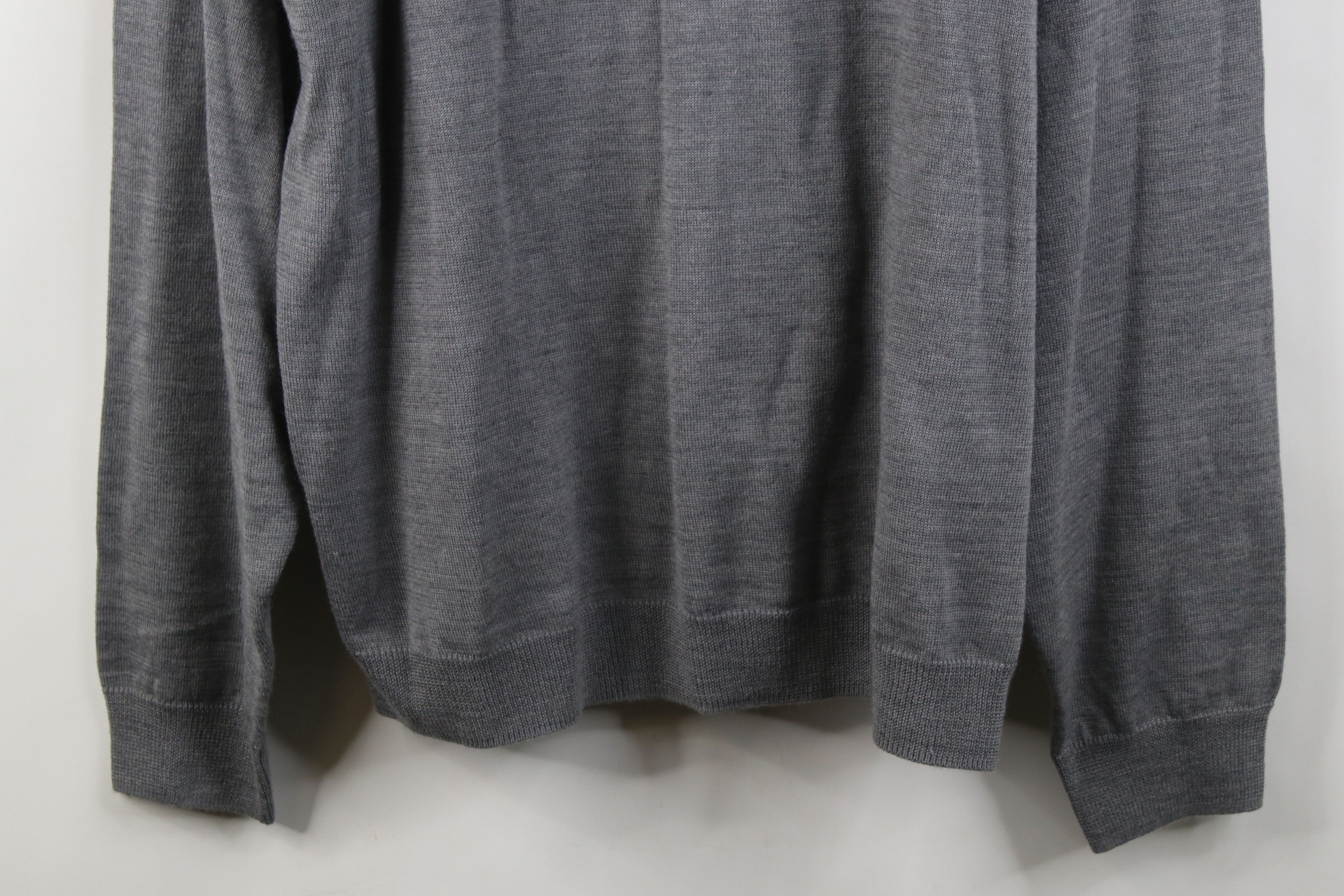 Vintage Vintage 90s Streetwear Wool Blend Knit Collared Sweater Size US XXL / EU 58 / 5 - 3 Thumbnail