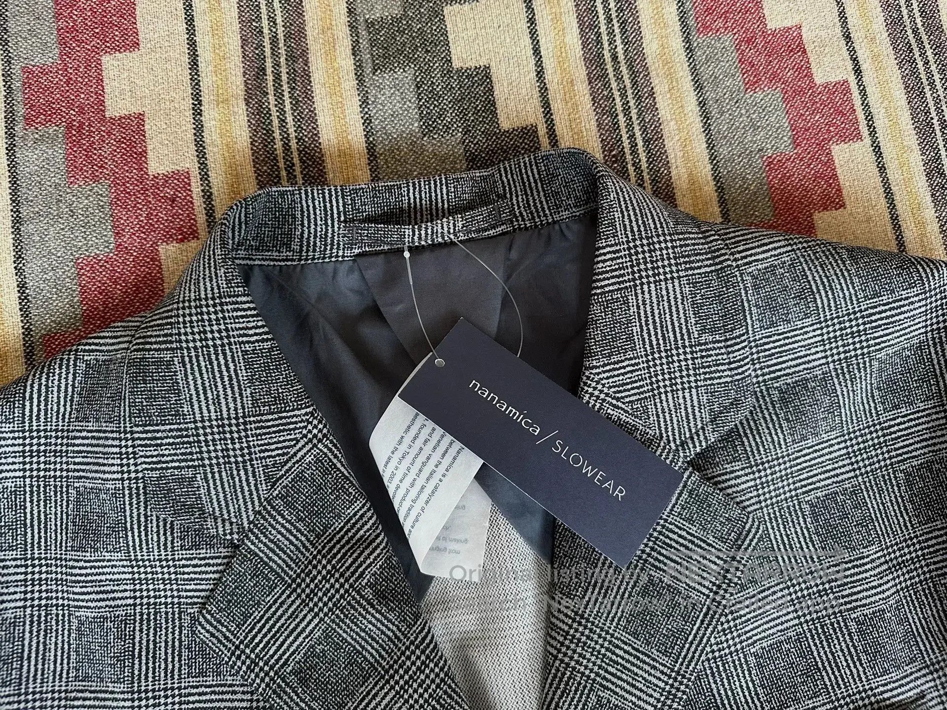 Nanamica NANAMICA x SLOWEAR ALPHA DRY Check Blazer. Size US L / EU 52-54 / 3 - 6 Thumbnail