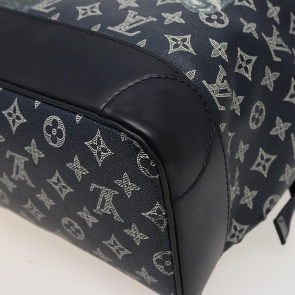 Louis Vuitton LOUIS VUITTON Monogram Savanna Steamer Backpack Black M54126 Size ONE SIZE - 16 Thumbnail