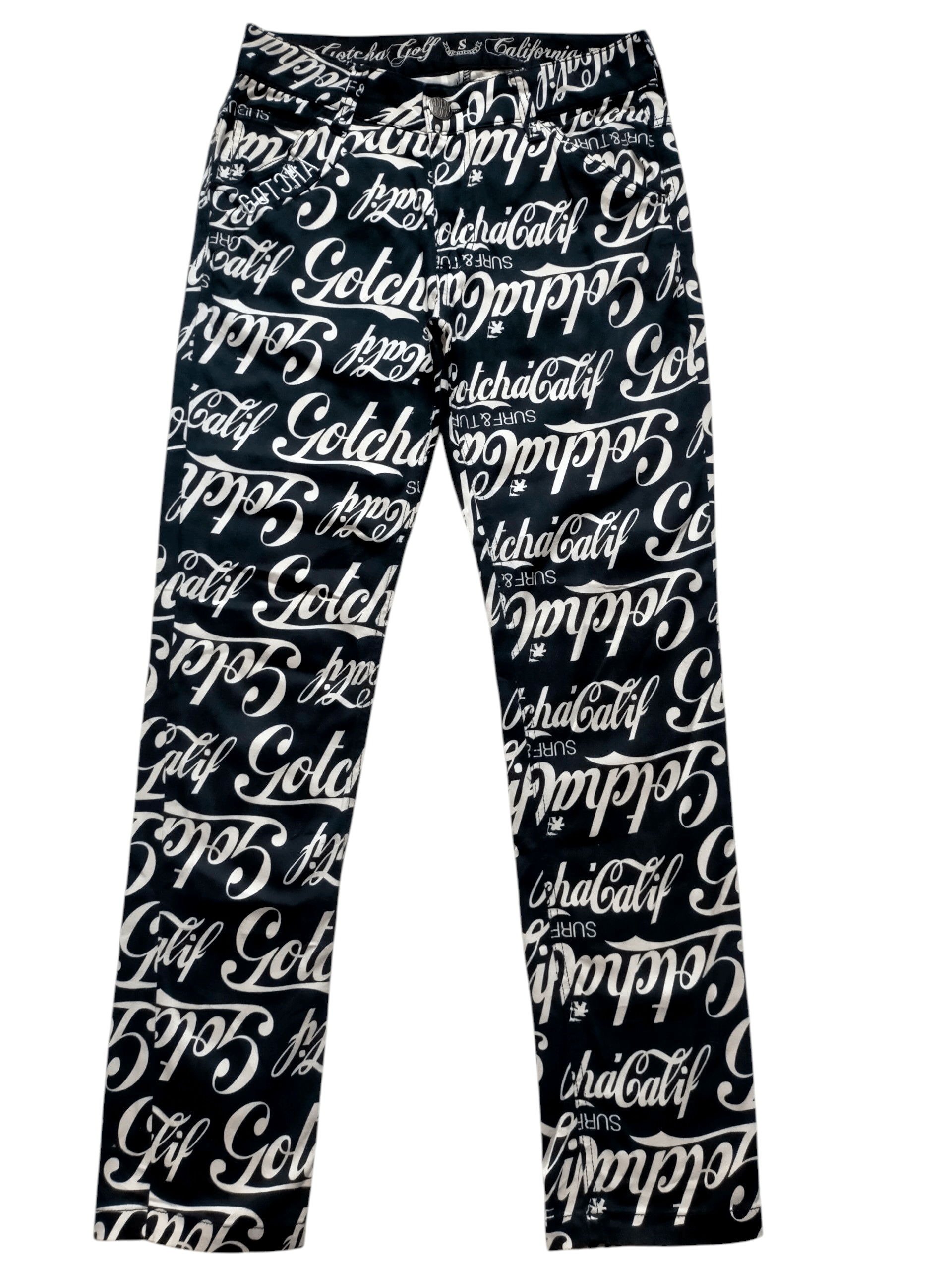 Gotcha ⚡Rare Gotcha Golf embroidered Logo Full Print Pants Size US 30 / EU 46 - 1 Thumbnail