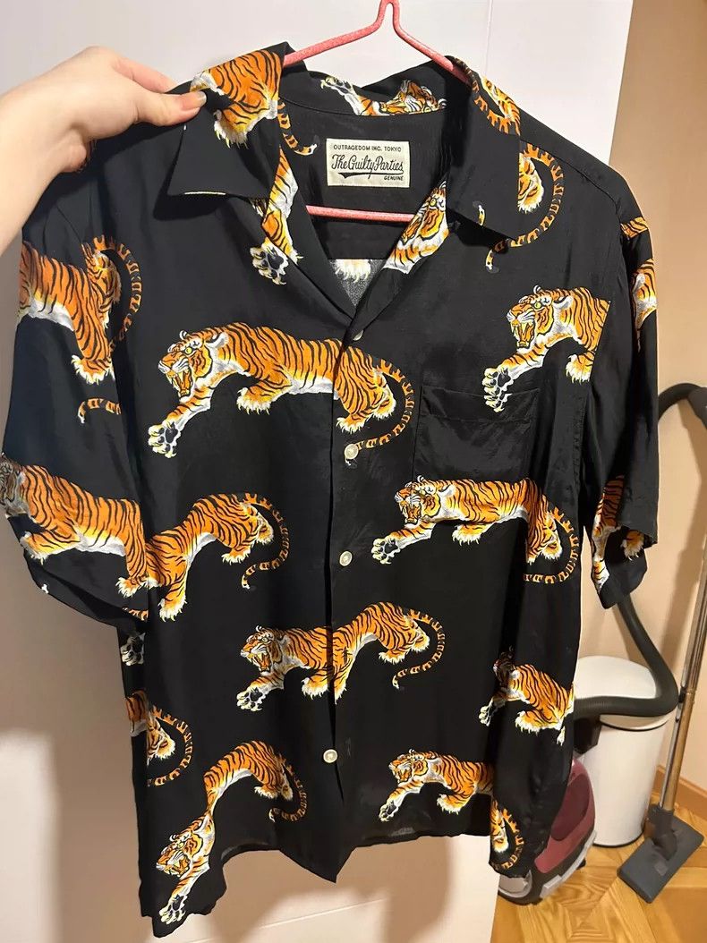 Wacko Maria Wacko maria 21SS TIM LEHI Limited Edition White Tiger Clou Size US M / EU 48-50 / 2 - 2 Thumbnail