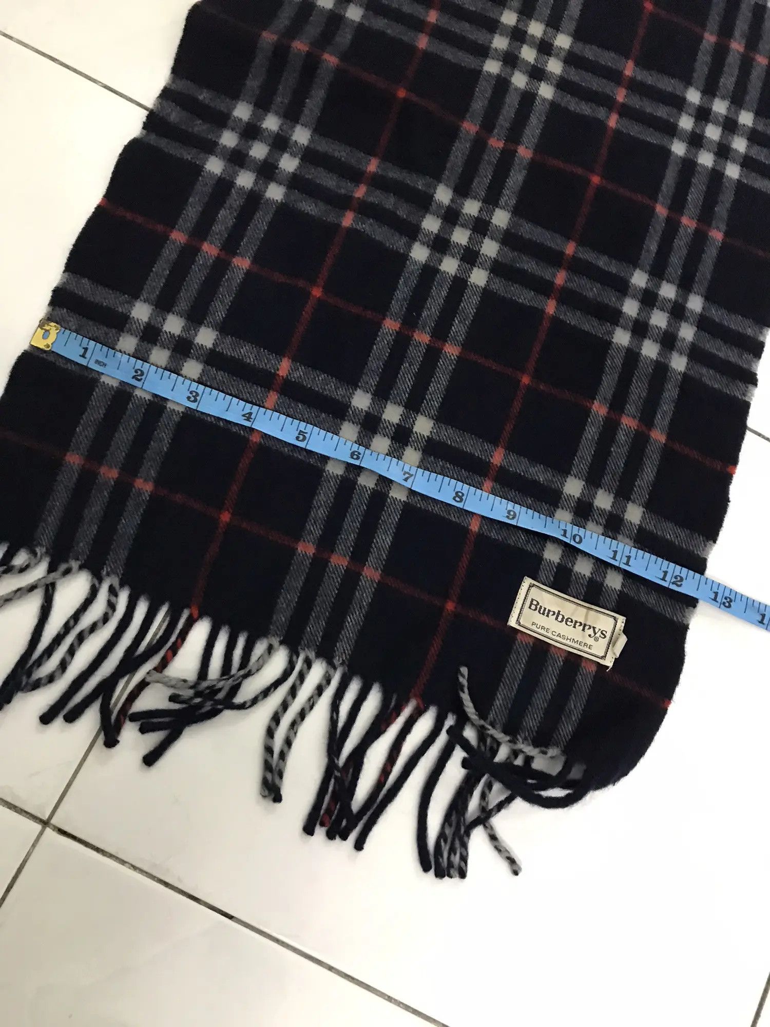 Burberry Burberry Novacheck Scarf Cashmere Wool Size ONE SIZE - 7 Thumbnail
