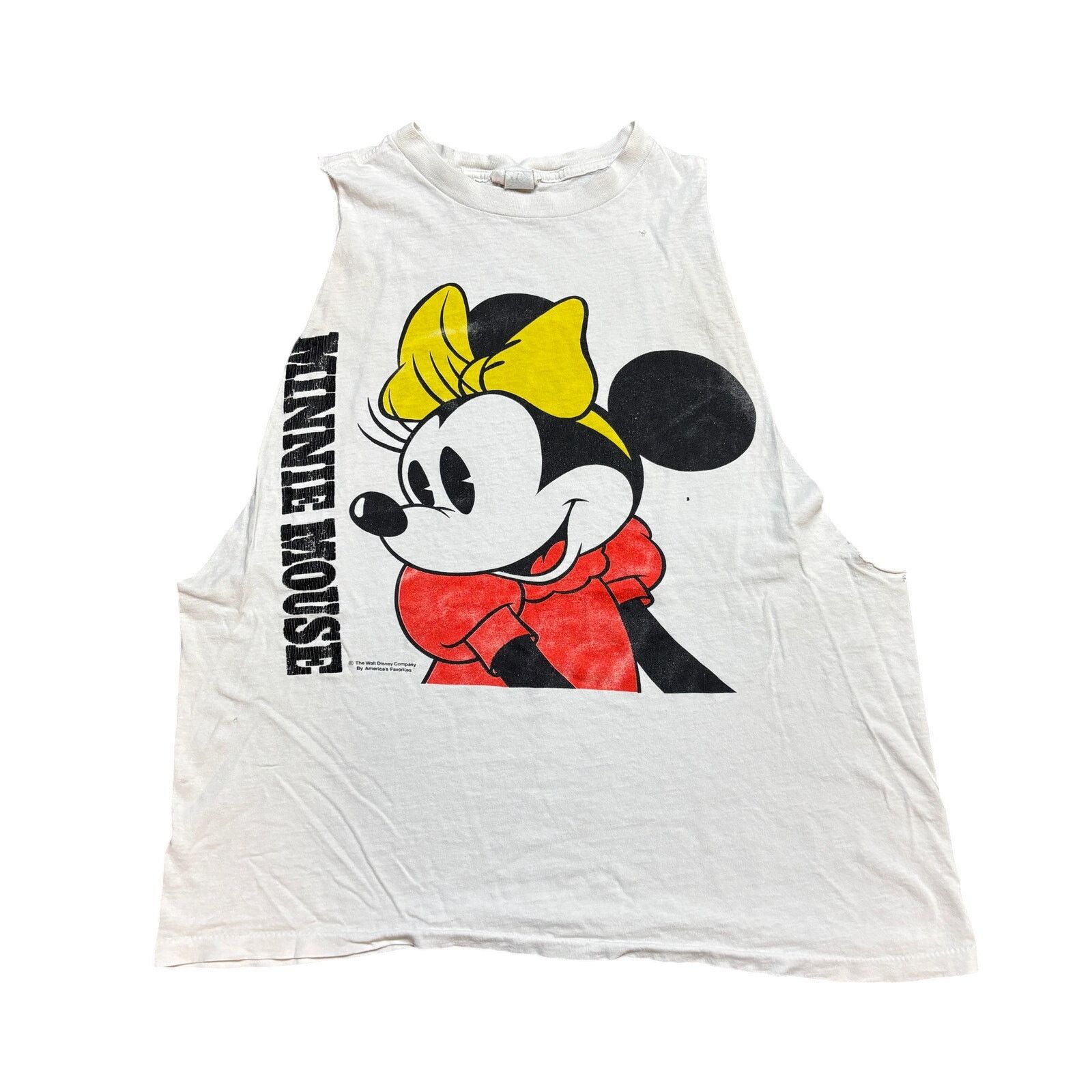 Disney × Vintage VTG 80s America's Favorites Disney Minnie Mouse Tank Mens XL Size US XL / EU 56 / 4 - 1 Thumbnail