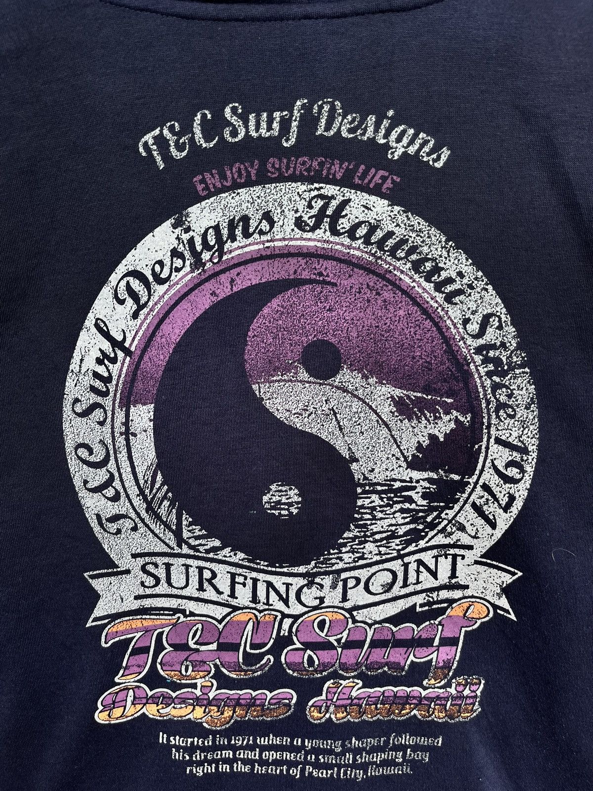 Vintage Vintage T&C Surf Design Sweater Hoodie Size US L / EU 52-54 / 3 - 4 Thumbnail