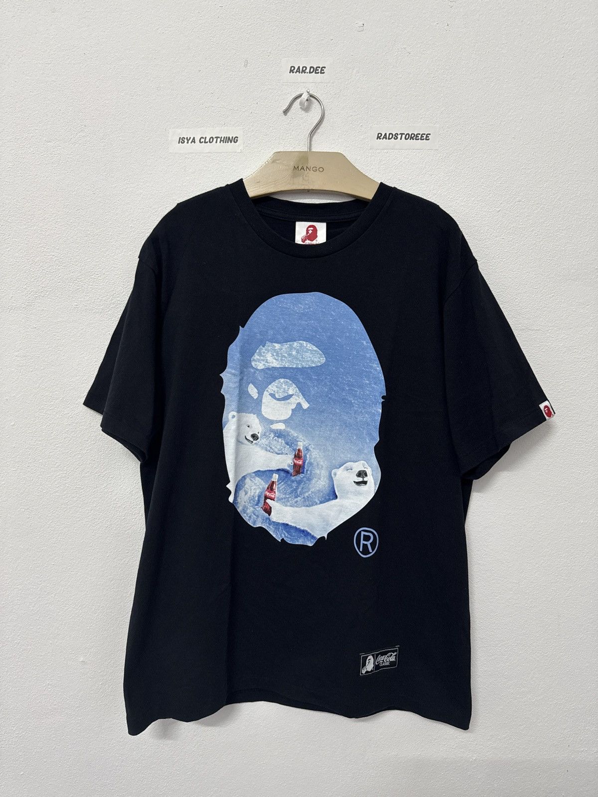 Bape × Coca Cola Bape x Coca Cola Big Head Tee Size US L / EU 52-54 / 3 - 1 Thumbnail
