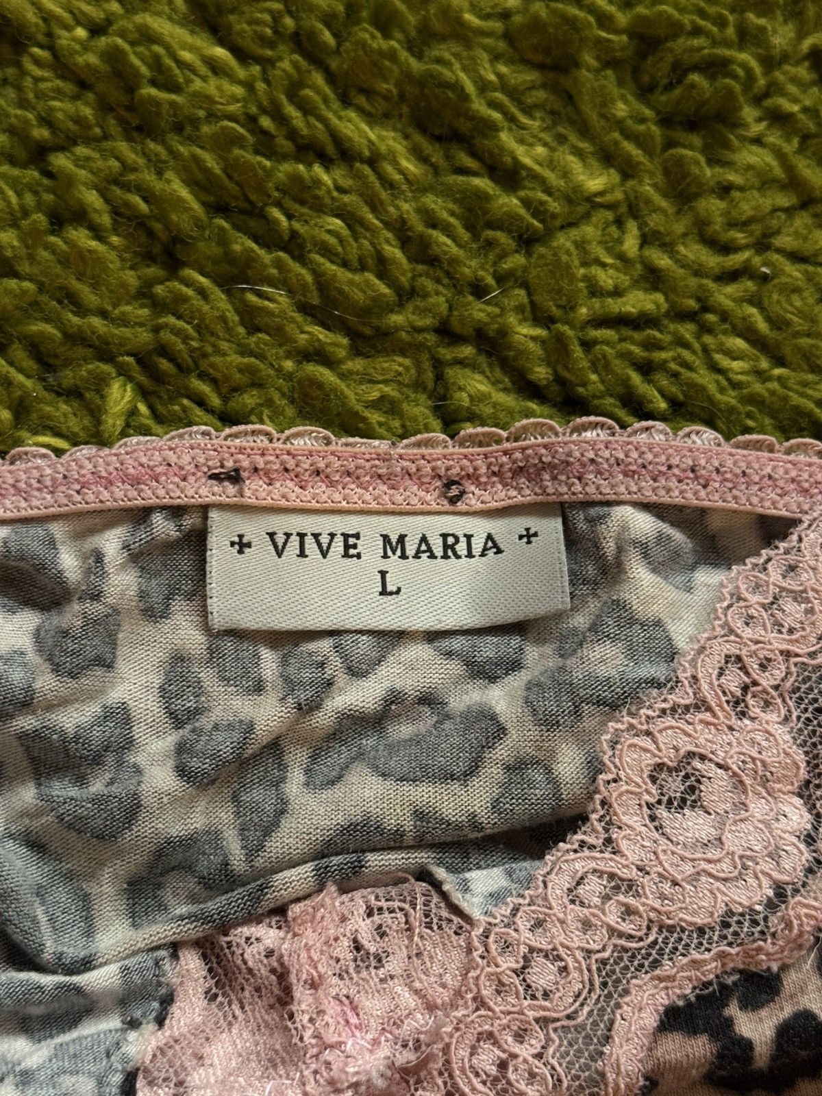 Hysteric Glamour + Vive Maria + avant garde leopard pattern Y2K tank top Size L / US 10 / IT 46 - 5 Thumbnail
