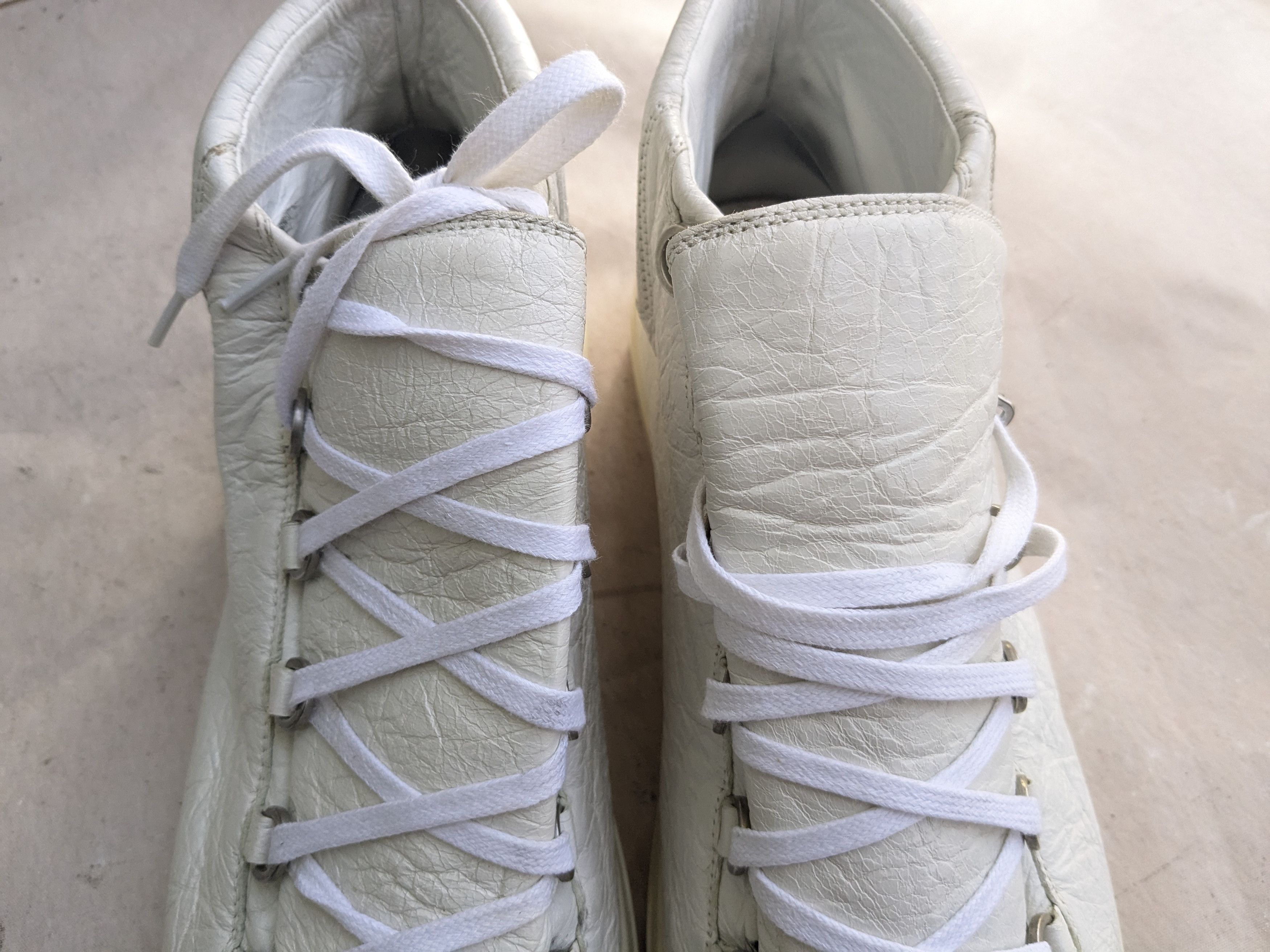 Balenciaga Balenciaga Arena Sneakers White 15 High Tops Size US 15 / EU 48 - 4 Thumbnail