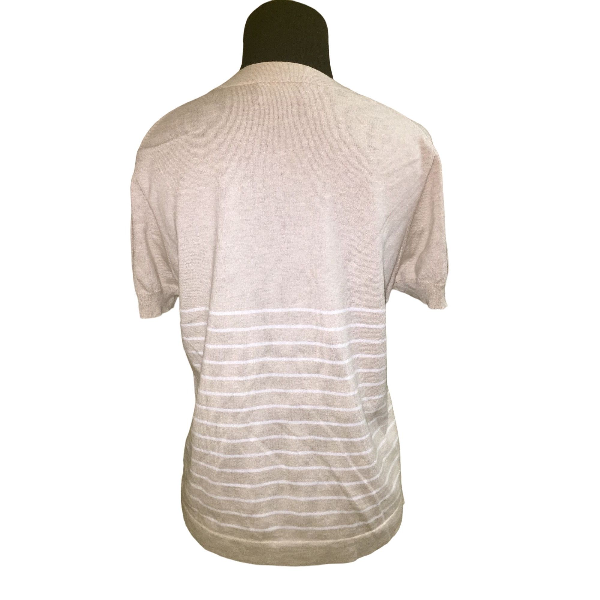 Other Womens Pure Collection Size 8/10 Short Sleeved Button up Str Size M / US 6-8 / IT 42-44 - 5 Thumbnail