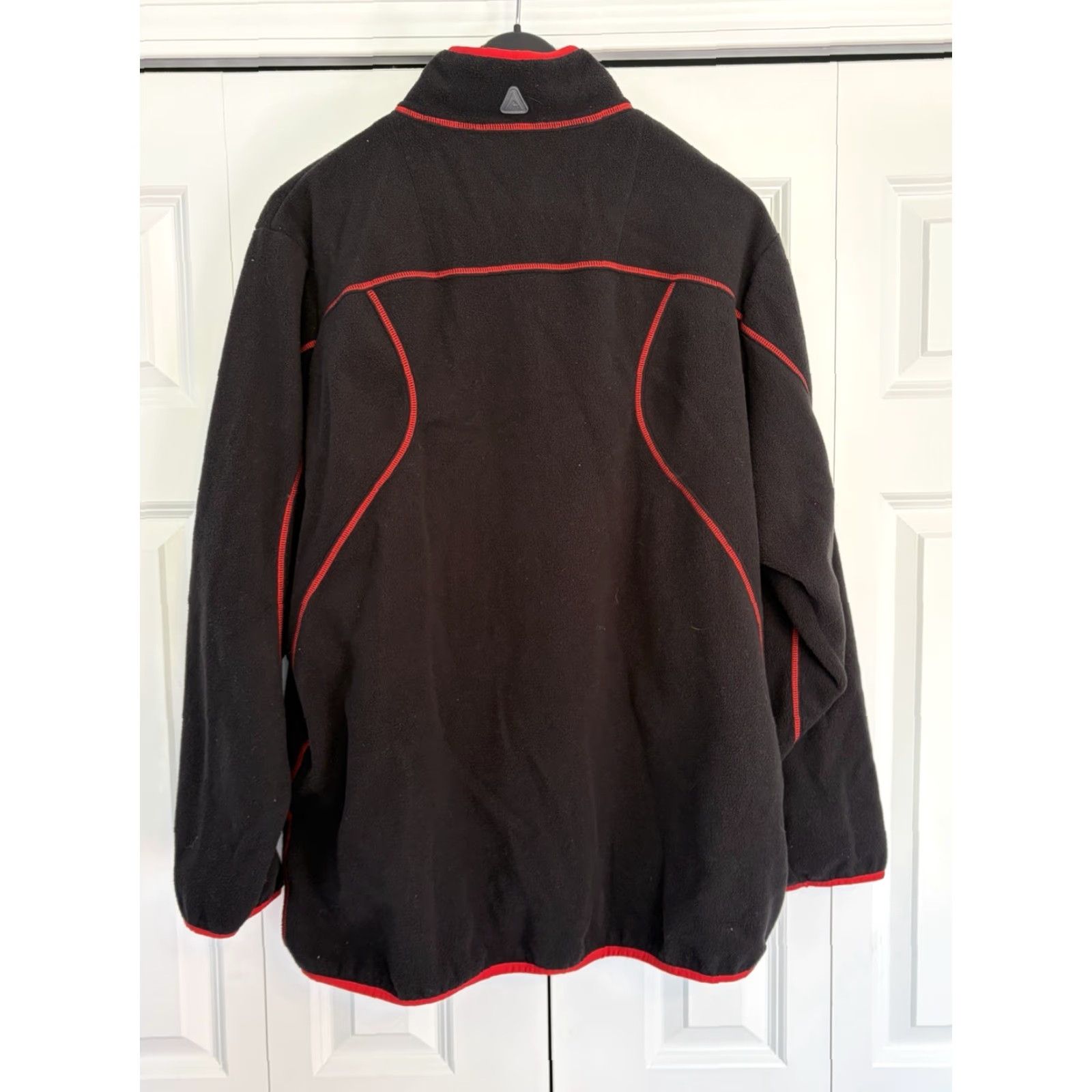 Vintage Antigua Mens Sweatshirt 1/4 Zip Pullover Fleece Black 2XL Long Sleeve Regular Size US XXL / EU 58 / 5 - 2 Thumbnail