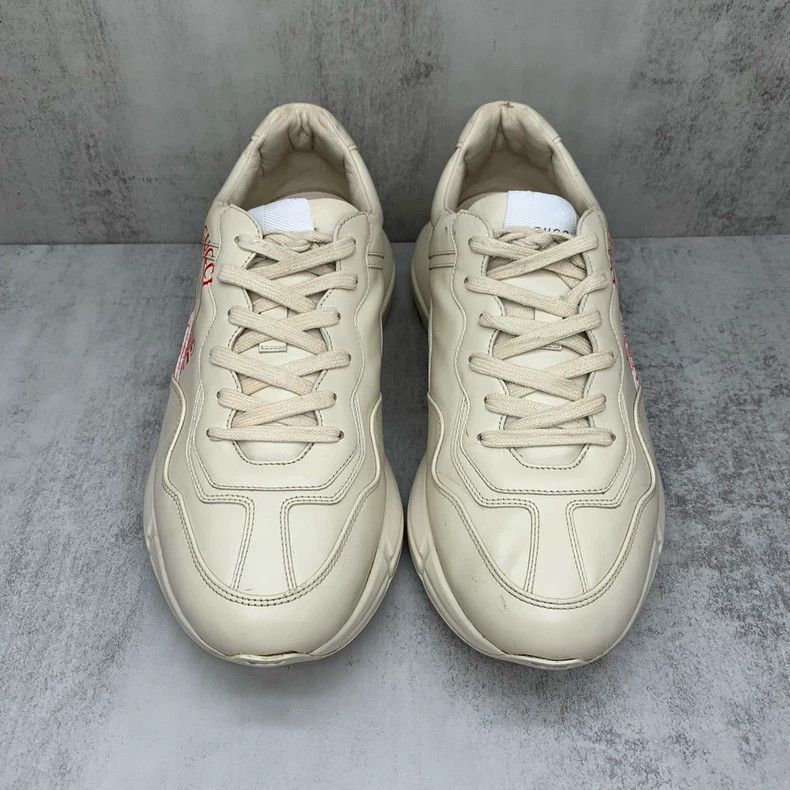 Gucci Gucci red logo dad sneakers-2508 Size US 13 / EU 46 - 4 Thumbnail