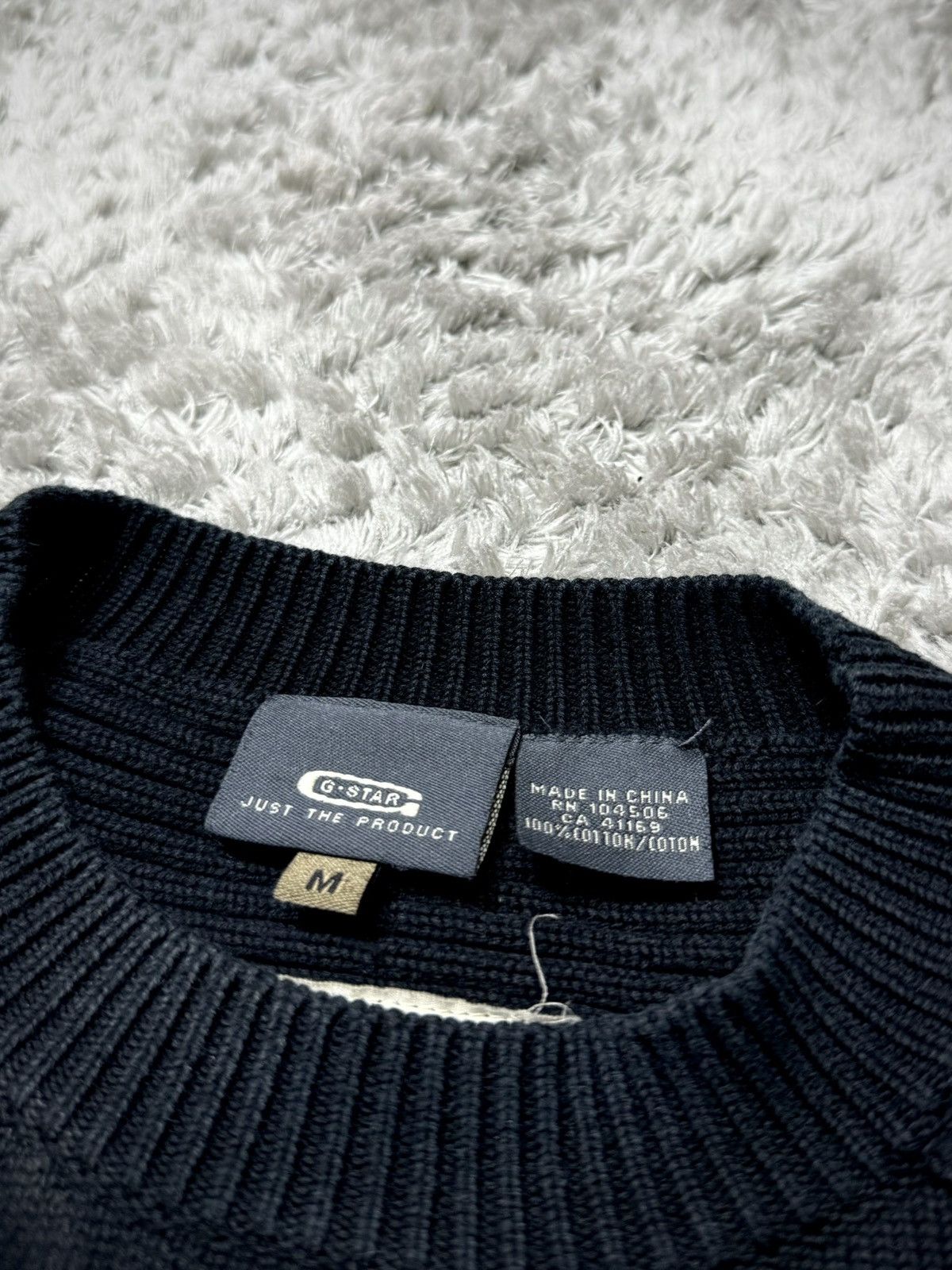 G-Star 00s G-star Sweater Vintage Rare Big Logo Retro Y2K 90s Size US M / EU 48-50 / 2 - 9 Thumbnail