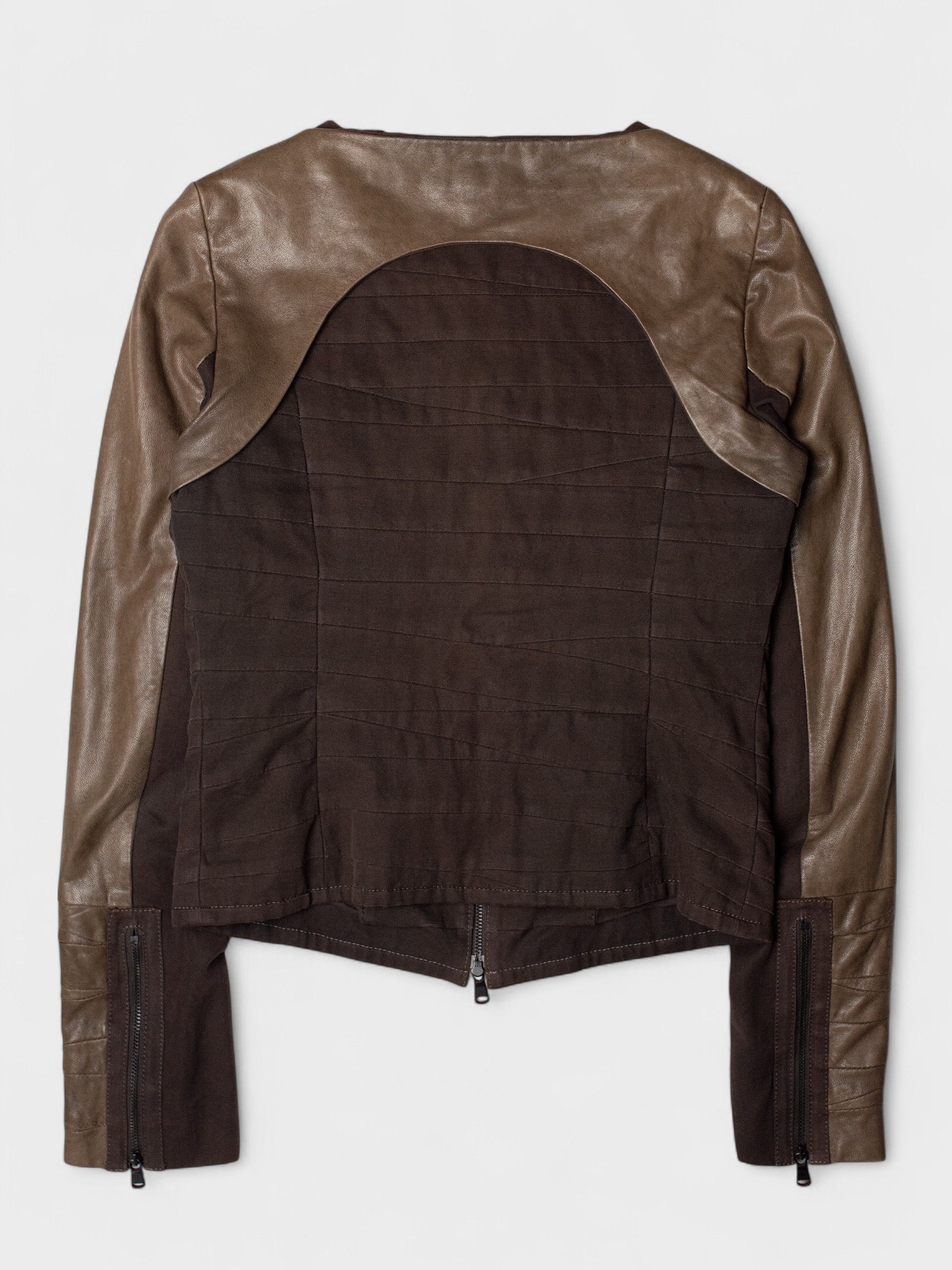 Other V.SP.... - women's moto leather jacket Size S / US 4 / IT 40 - 3 Thumbnail