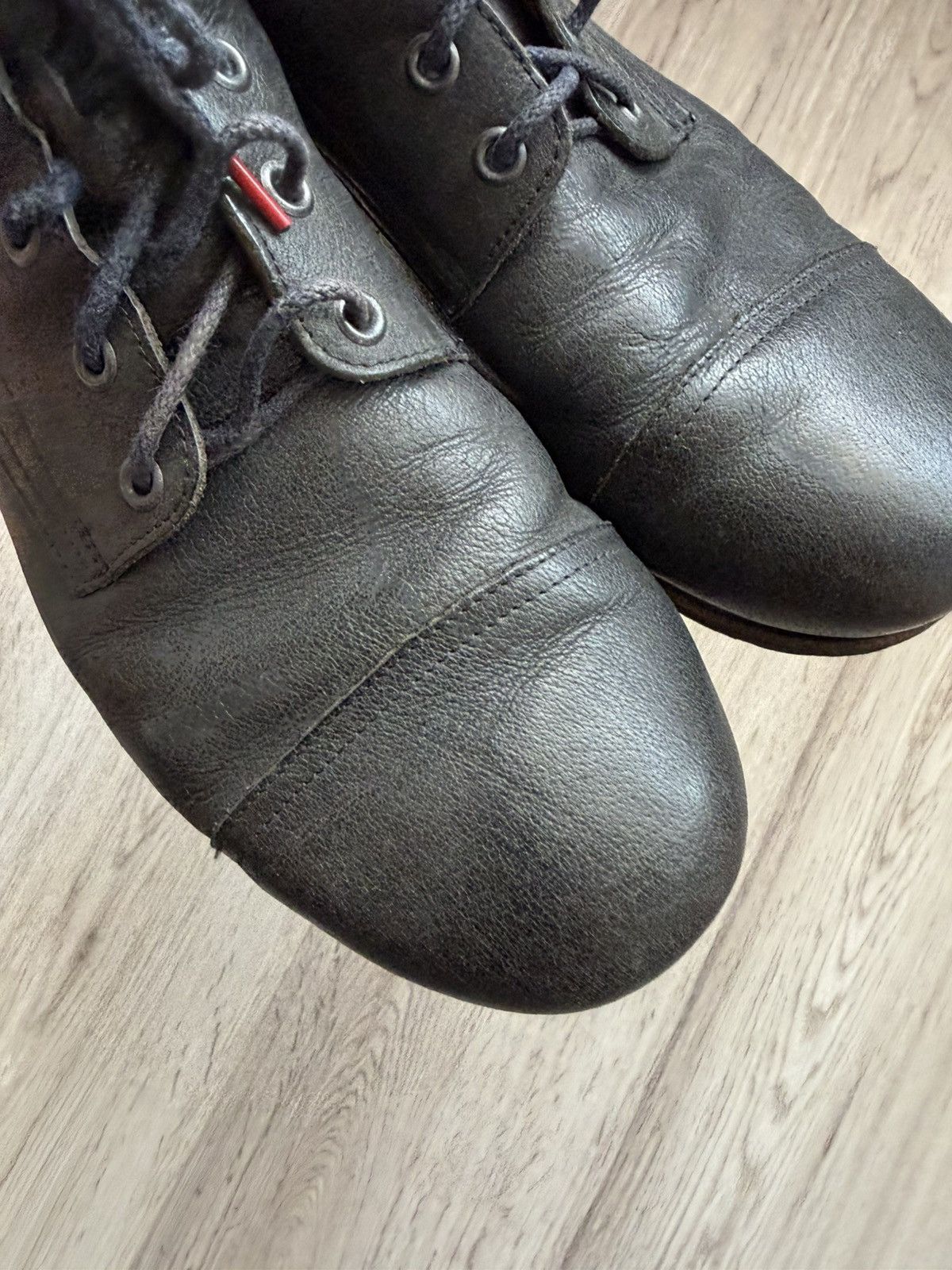 Other Think! Black Leather Boots EU 41 Minimal Comfort Derby Size US 8 / EU 41 - 6 Thumbnail