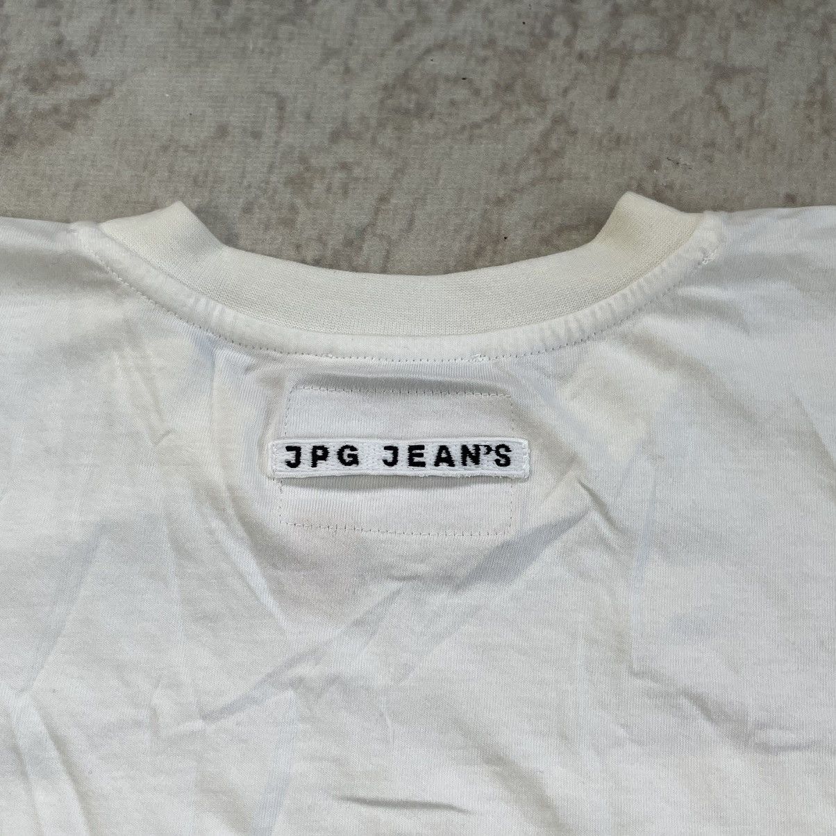 Jean Paul Gaultier × Vintage Jean Paul Gaultier 90s Cyberpunk Face Print Y2K JPG T Shirt Size S / US 4 / IT 40 - 15 Thumbnail