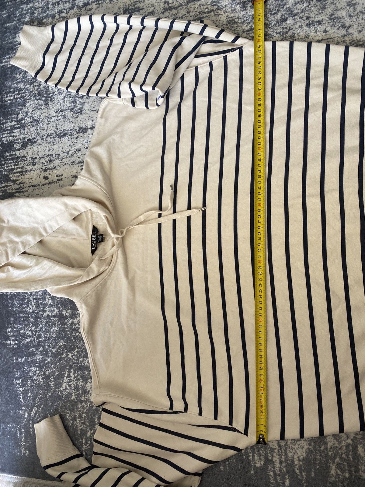 Ralph Lauren Ralph lauren Striped French Terry oversize Hoodie Size XL / US 12-14 / IT 48-50 - 14 Thumbnail