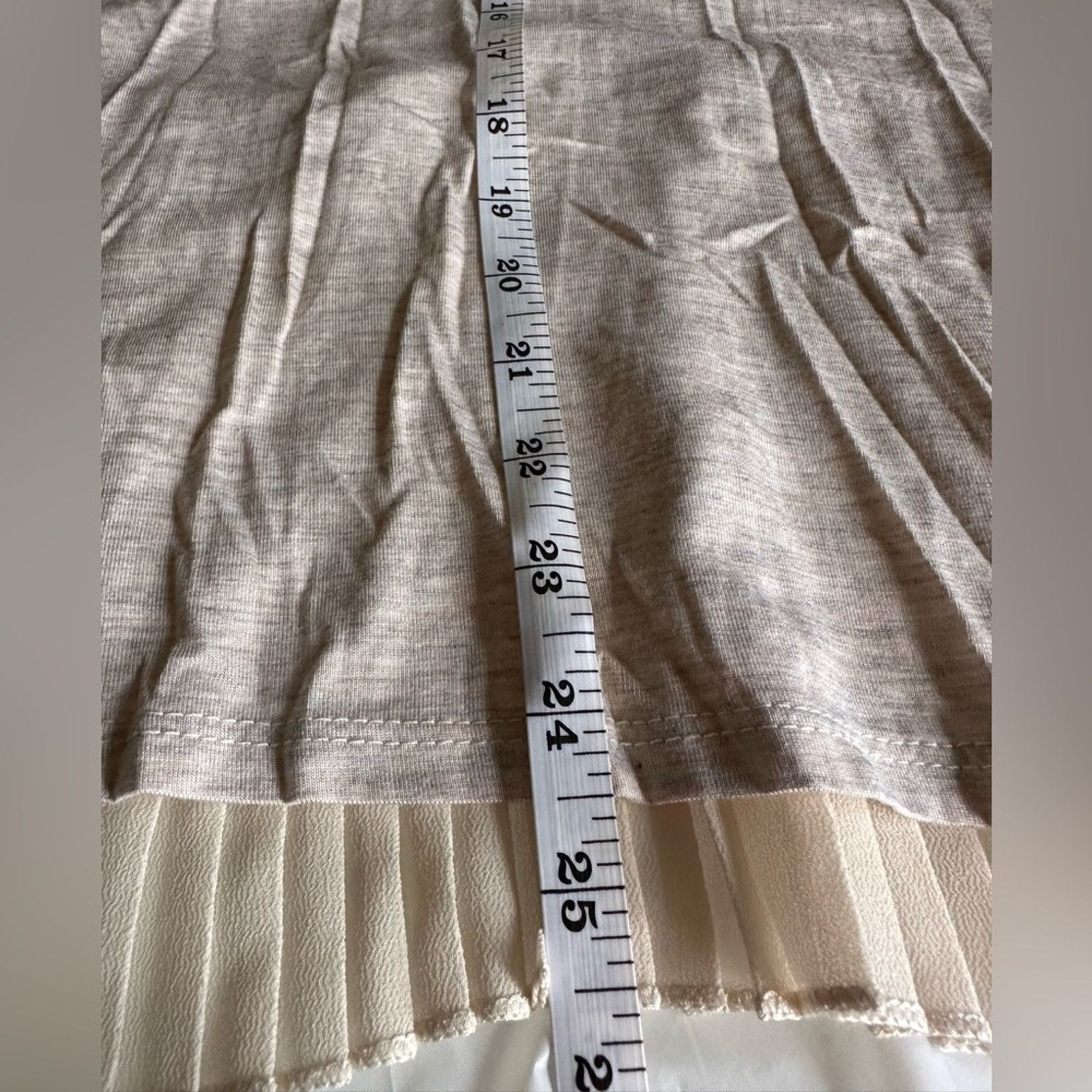 & Other Stories Pebble and Stone Cream Tunic Top XL Size XL / US 12-14 / IT 48-50 - 3 Thumbnail