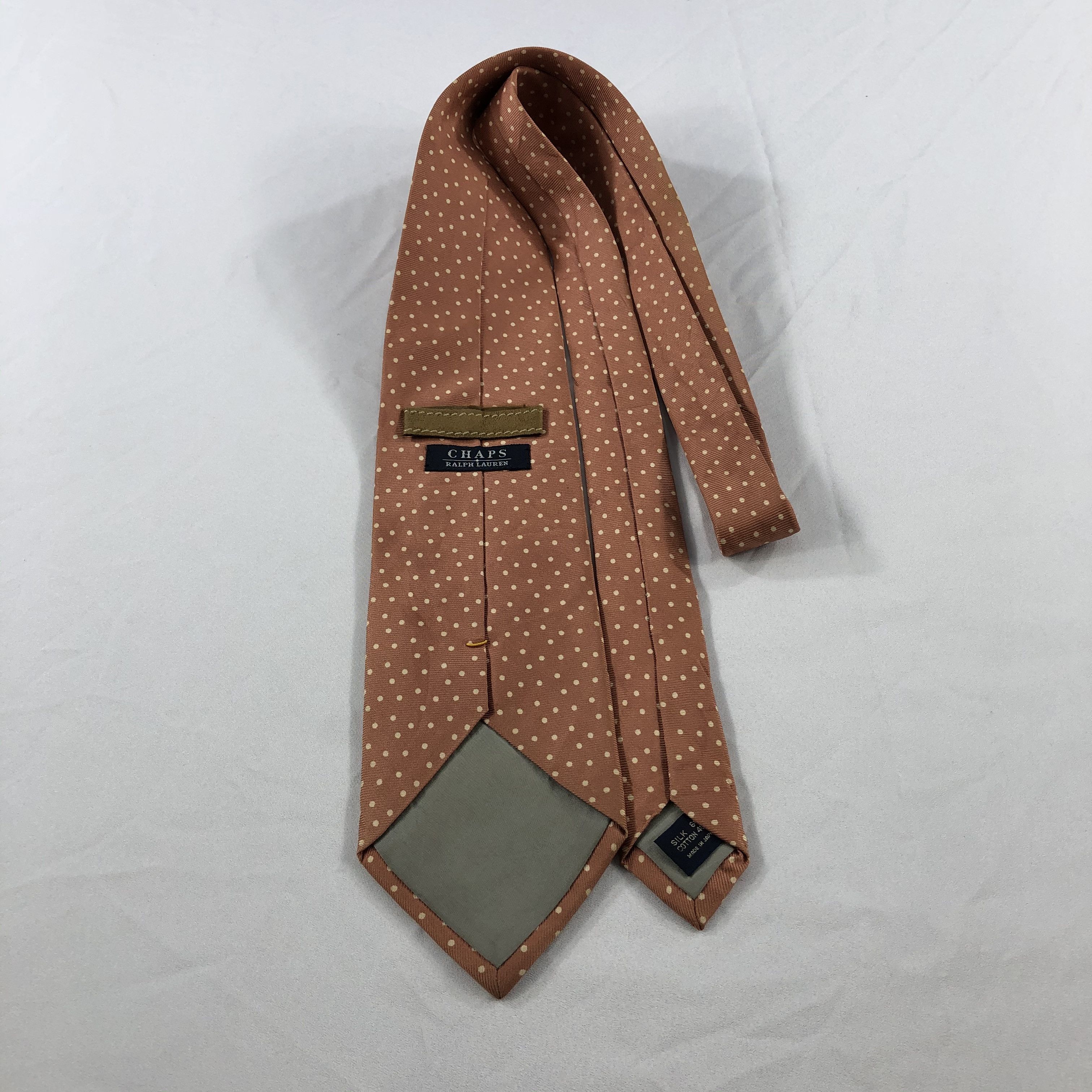 Chaps Ralph Lauren × Vintage Chaps Ralph Lauren Silk Neck Ties T100 Size ONE SIZE - 2 Thumbnail