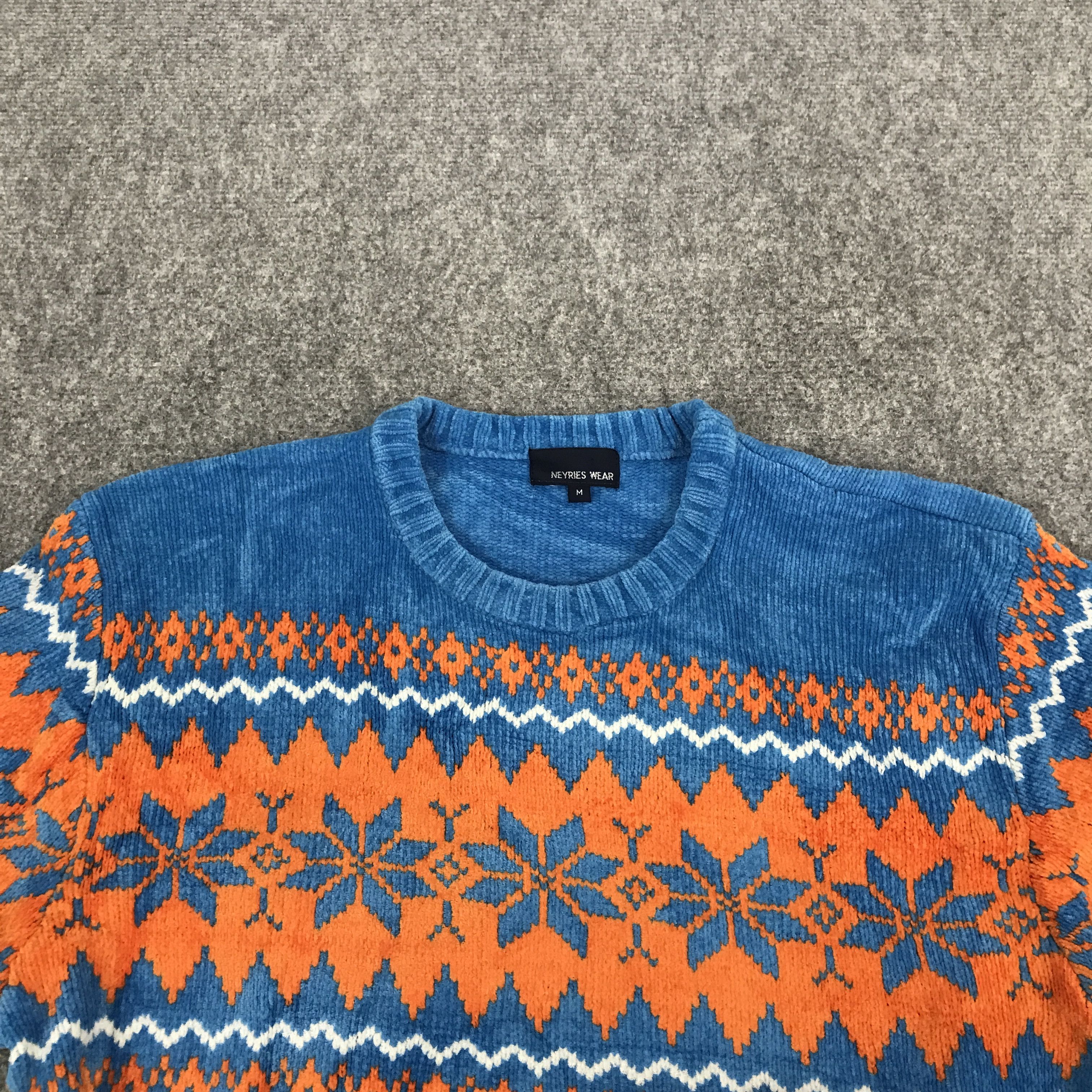 Japanese Brand Neyries Wear Knitwear Sweatshirt Size US M / EU 48-50 / 2 - 10 Thumbnail