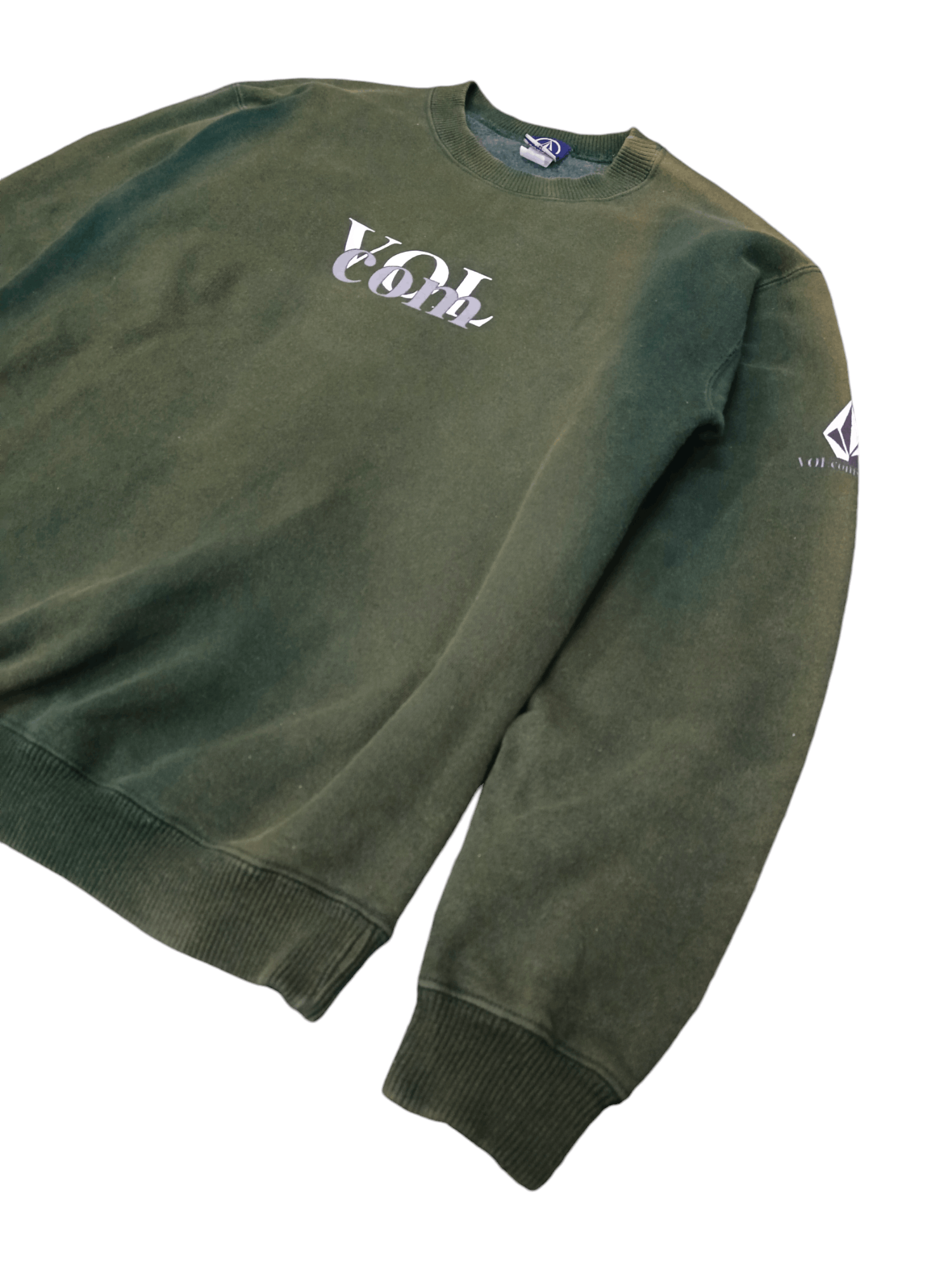 Vintage THRASHED FADE 90s VOLCOM SWEATSHIRT Size US M / EU 48-50 / 2 - 3 Thumbnail