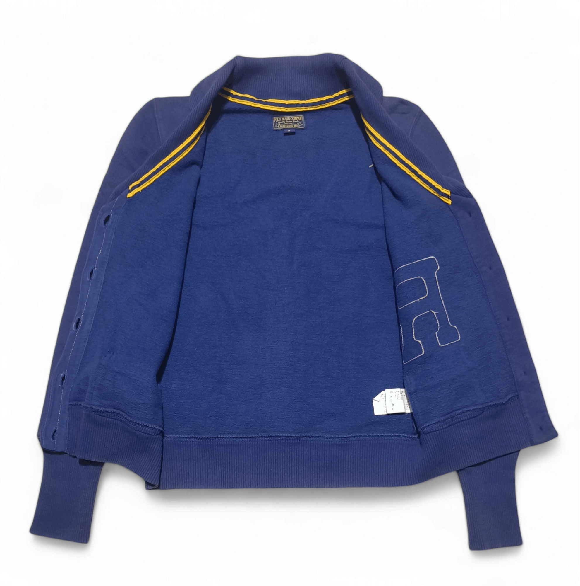 Polo Ralph Lauren Vintage POLO RALPH LAUREN Big logo R67 Cardigan Sweater Size US S / EU 44-46 / 1 - 4 Thumbnail