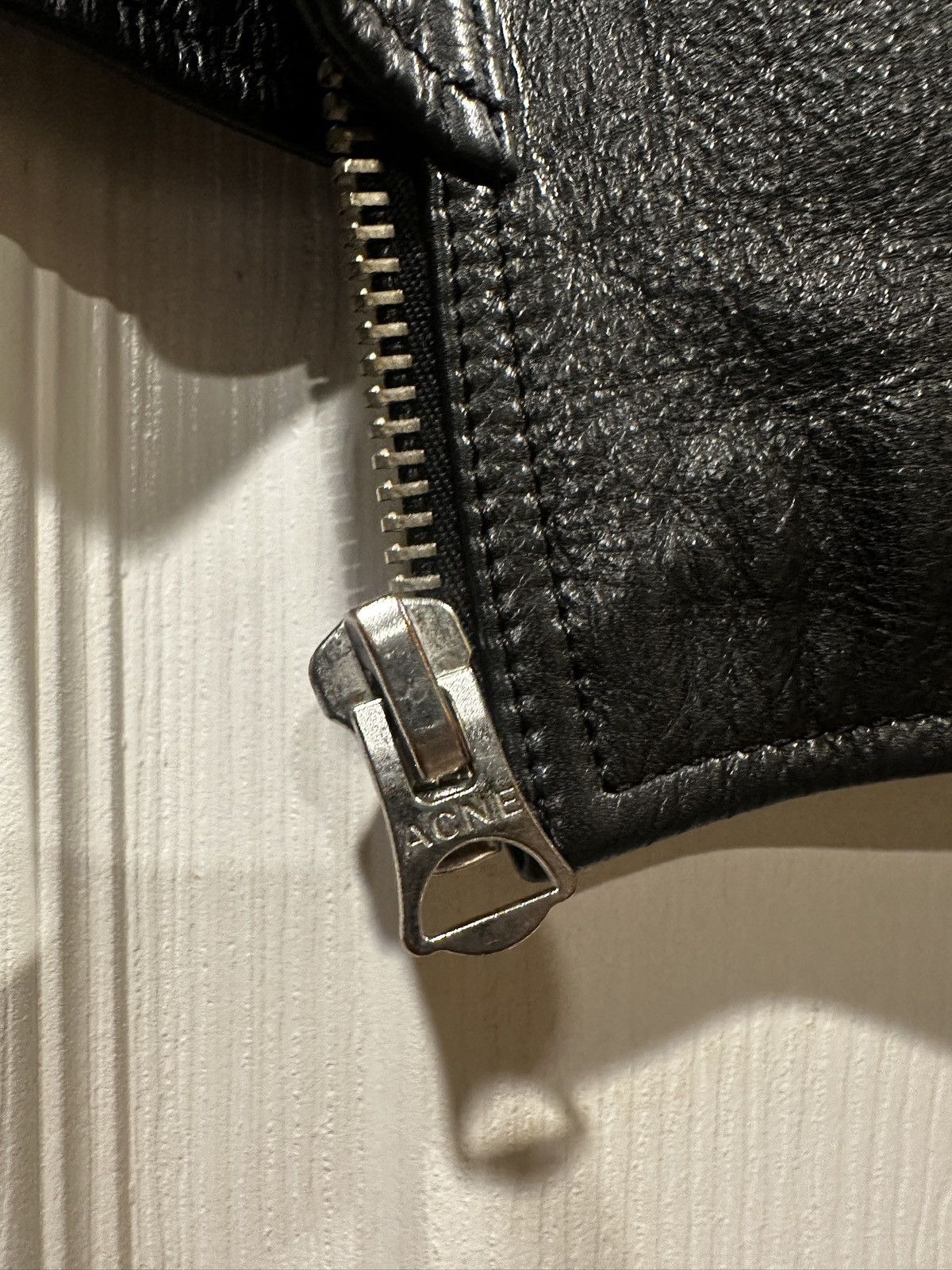 Acne Studios Acne Studios Neil Taped Leather Jacket Black Size Medium 48 Size US M / EU 48-50 / 2 - 6 Thumbnail