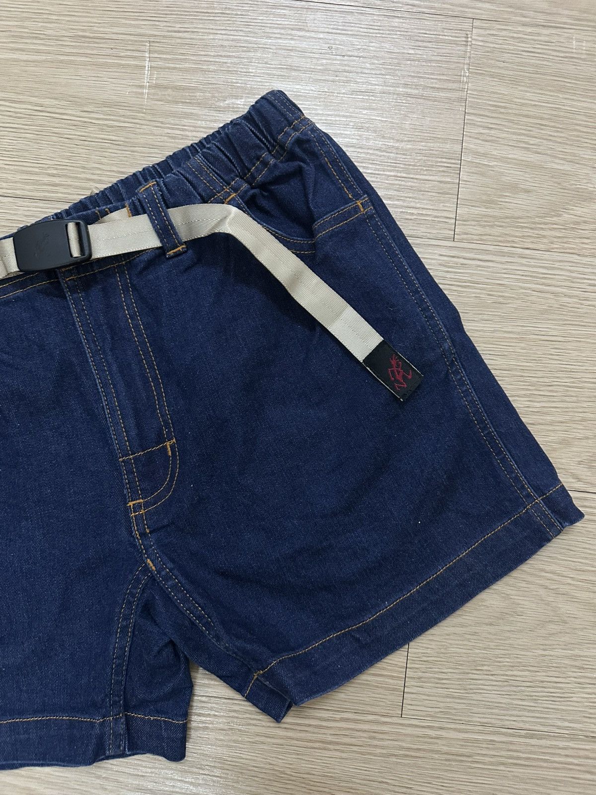 Beauty Beast × Gramicci Very Rare And Beautiful Gramicci Denim Hot Pants Size 30" / US 8 / IT 44 - 3 Thumbnail