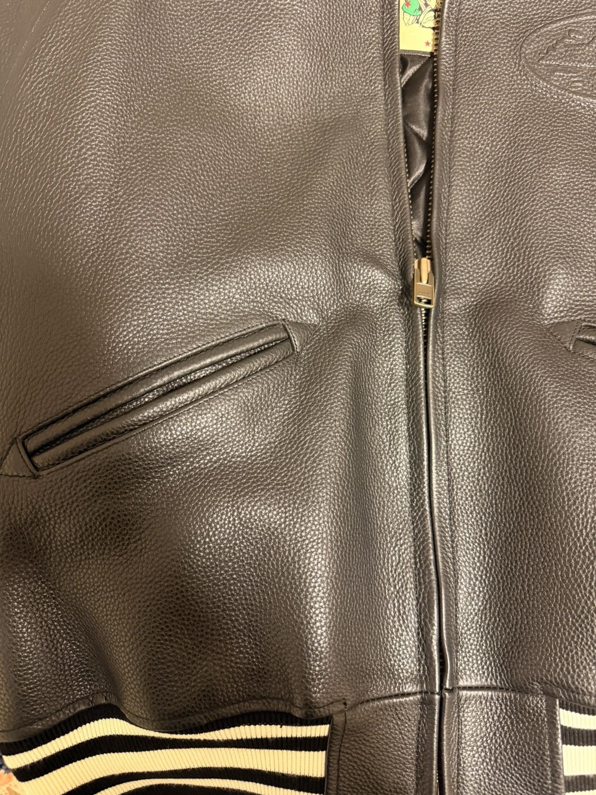 Corteiz Corteiz Leather Jacket Black Size US XS / EU 42 / 0 - 7 Thumbnail