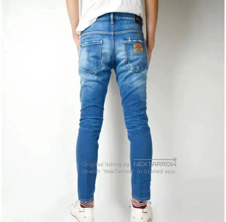 Dsquared2 DSquared2 Light Wash Distressed Denim Jeans. Size US 44 / EU 60 - 1 Thumbnail