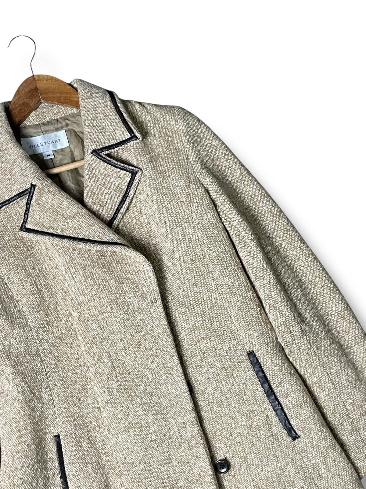 Jil Stuart × Vintage Jill Stuart Brand Long Wool Coat (61) Size US M / EU 48-50 / 2 - 2 Thumbnail