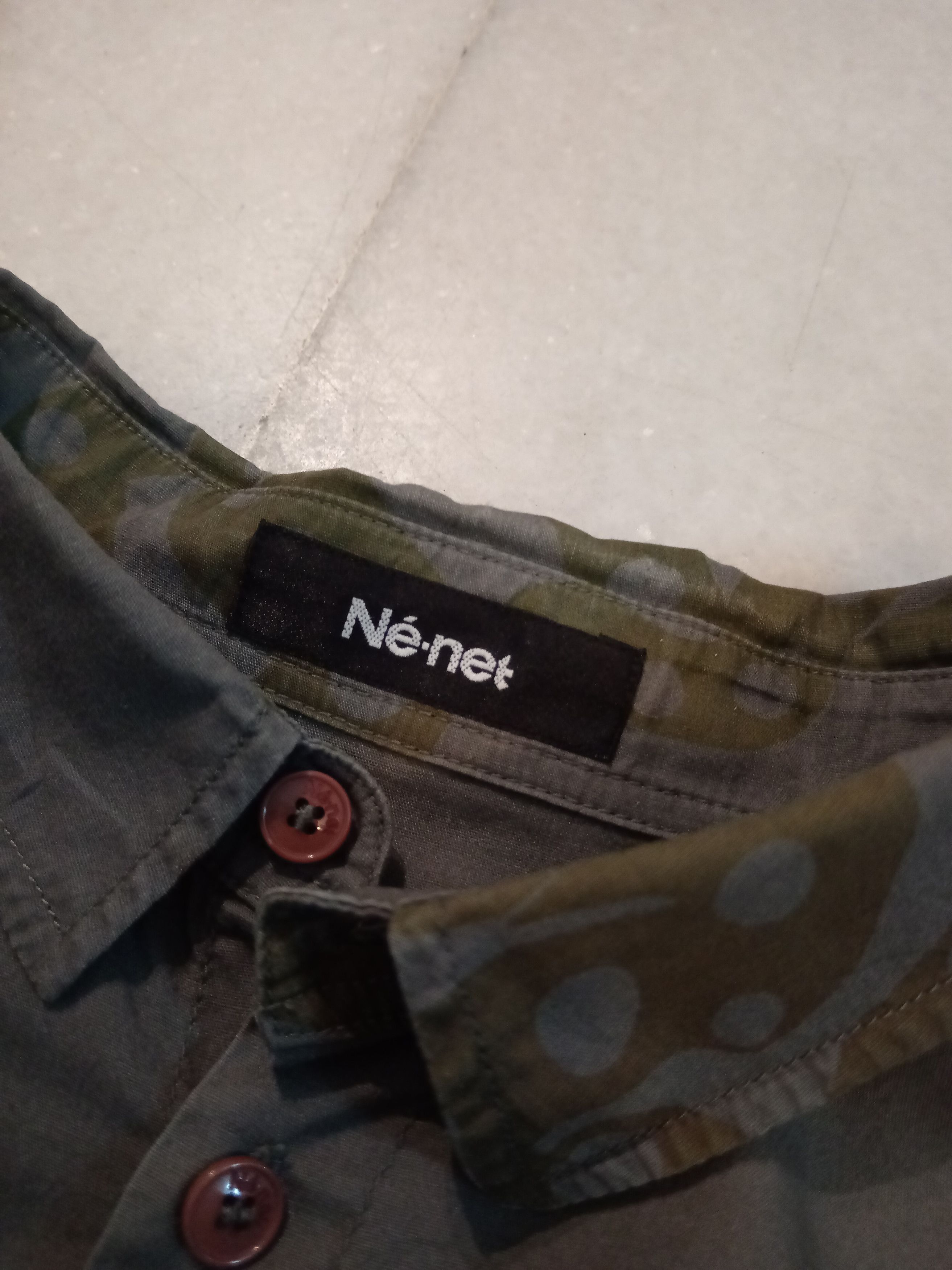 Ne-Net Ne-net × Issey Miyake Button Up Shirt Size XS / US 0-2 / IT 36-38 - 4 Thumbnail