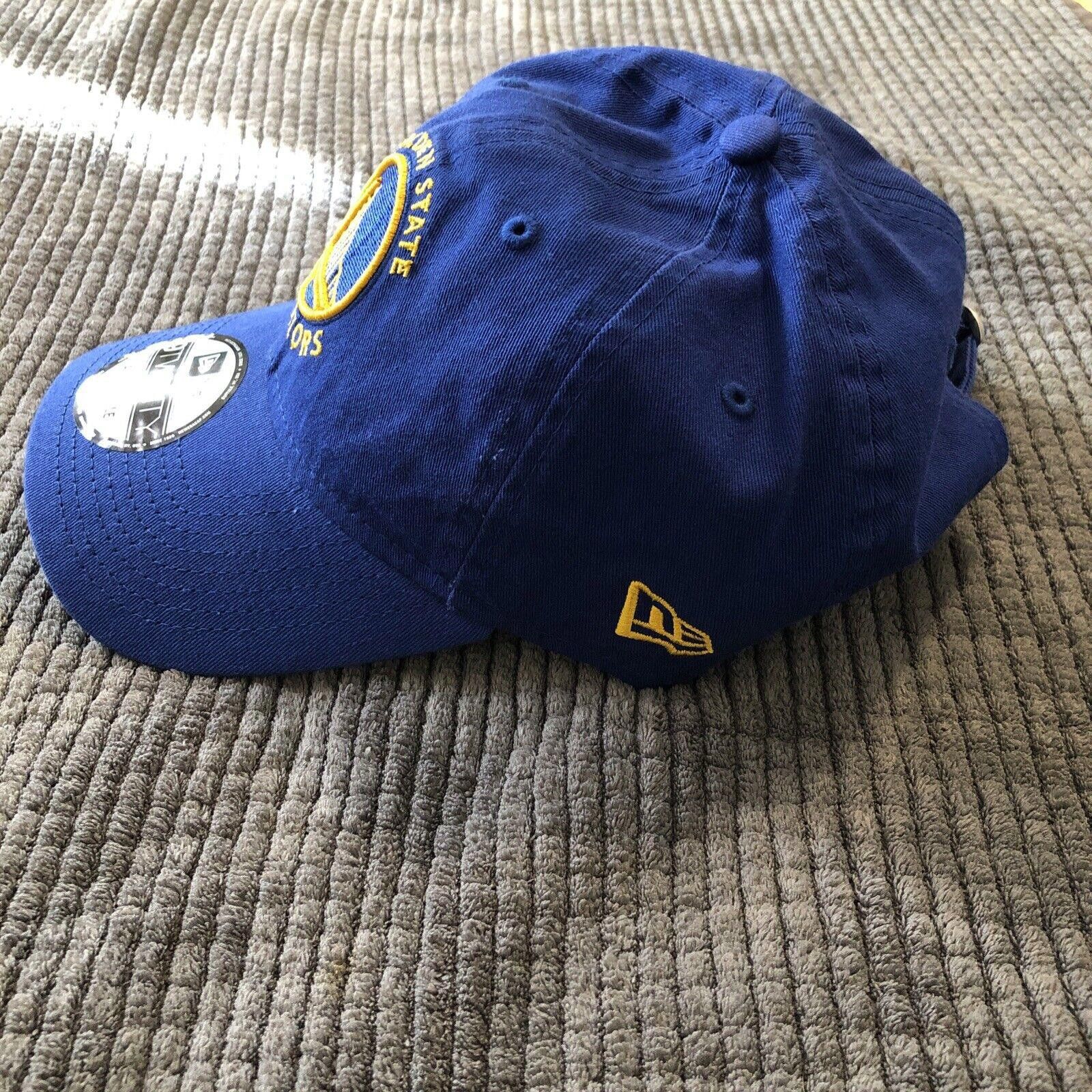 New Era Golden State Warriors NBA New Era 9Twenty Core Classic Blue Size ONE SIZE - 2 Thumbnail