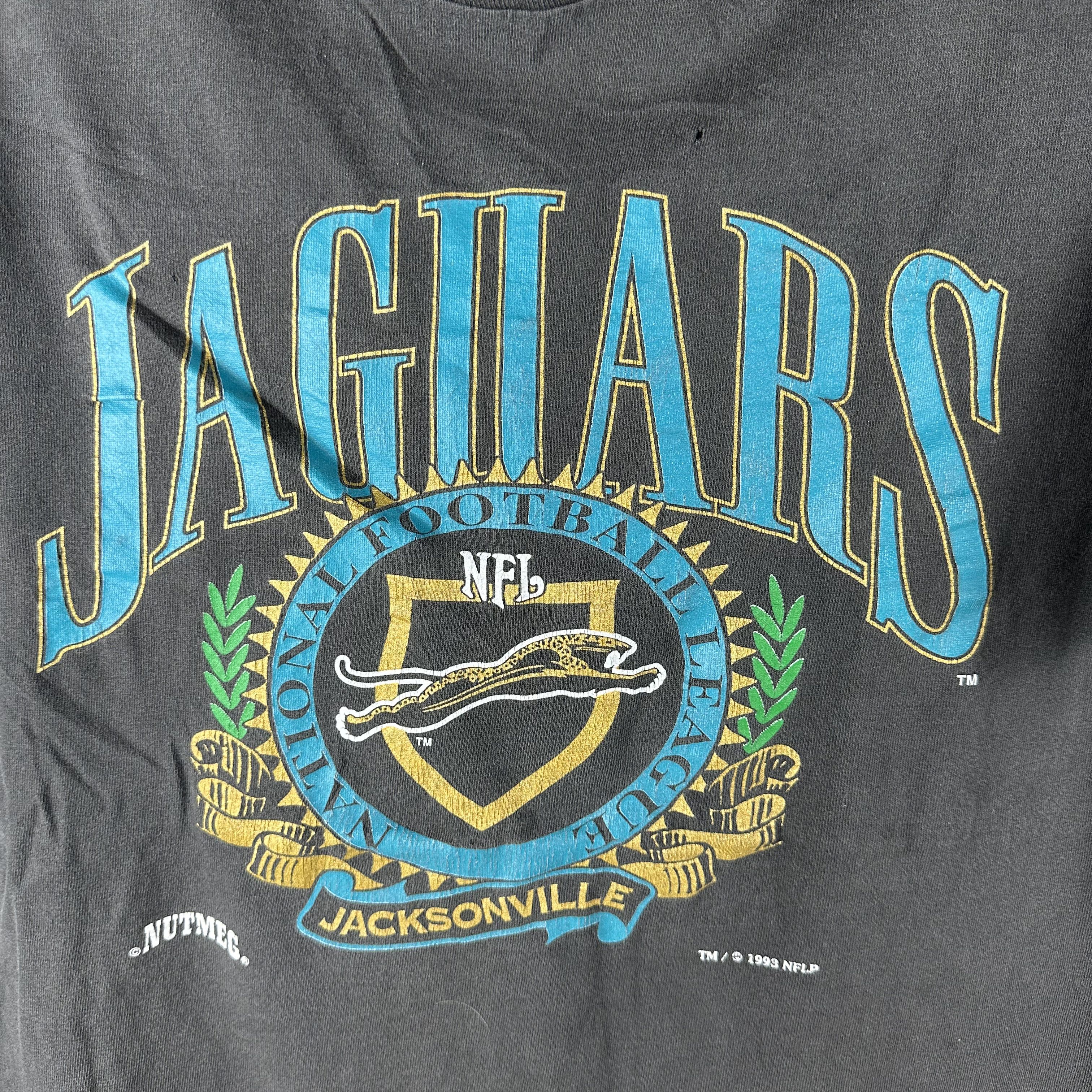 Vintage Vintage 1993 Jacksonville Jaguars NFL Nutmeg T-shirt Size US M / EU 48-50 / 2 - 2 Thumbnail