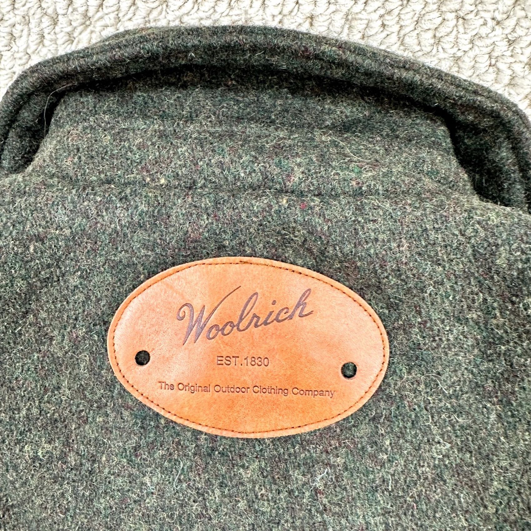 Vintage Woolrich Jacket Green Mens S Sportsman Collection Wool Hunting Field Coat Size US S / EU 44-46 / 1 - 7 Thumbnail