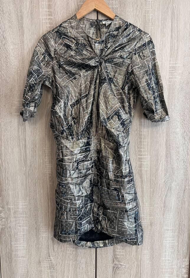 Isabel Marant Isabel Marant mini dress silver Gold Size XS / US 0-2 / IT 36-38 - 3 Thumbnail