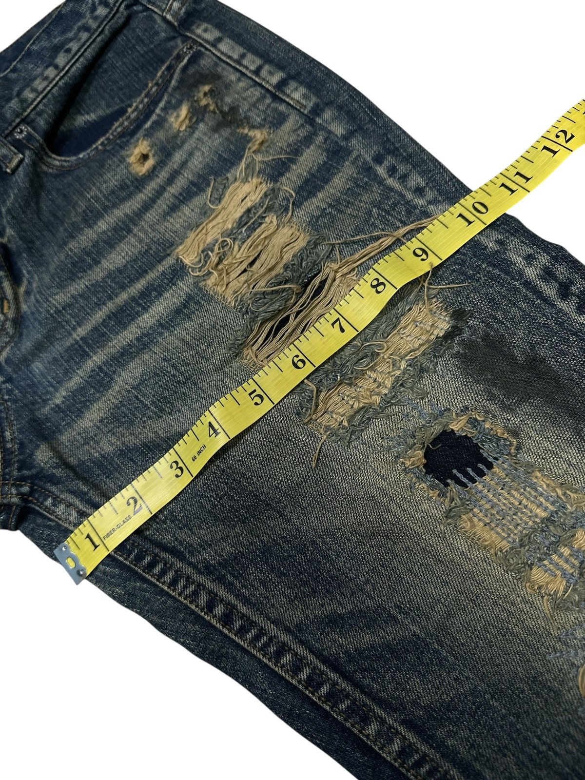 Kapital Distress JackRose Crazy Design 🎌💥 Size US 32 / EU 48 - 7 Thumbnail