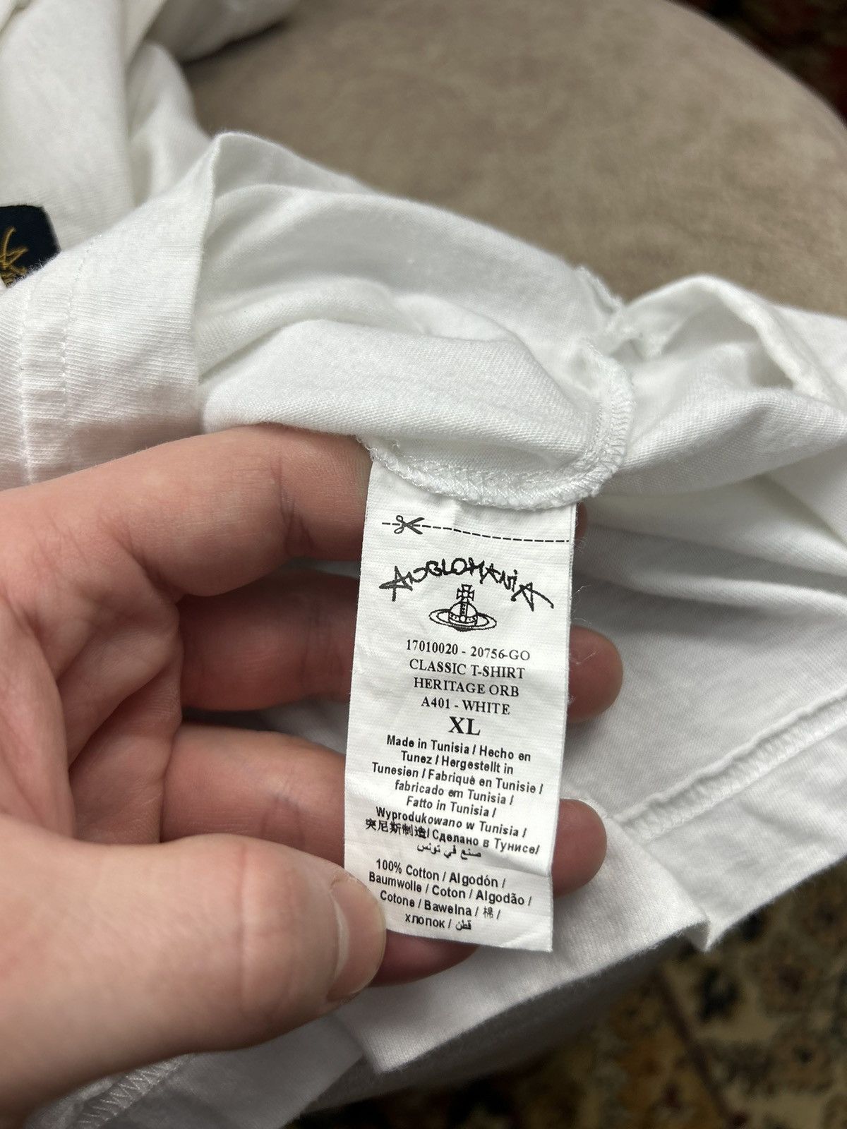 Vivienne Westwood Vivienne Westwood Big Orb Logo T-Shirt size XL Size US XL / EU 56 / 4 - 10 Thumbnail