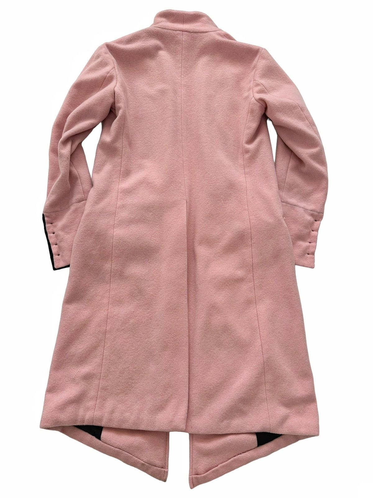 Greg Lauren Sz2 $3000 Pink Wool Top Long Coat Size US M / EU 48-50 / 2 - 3 Thumbnail