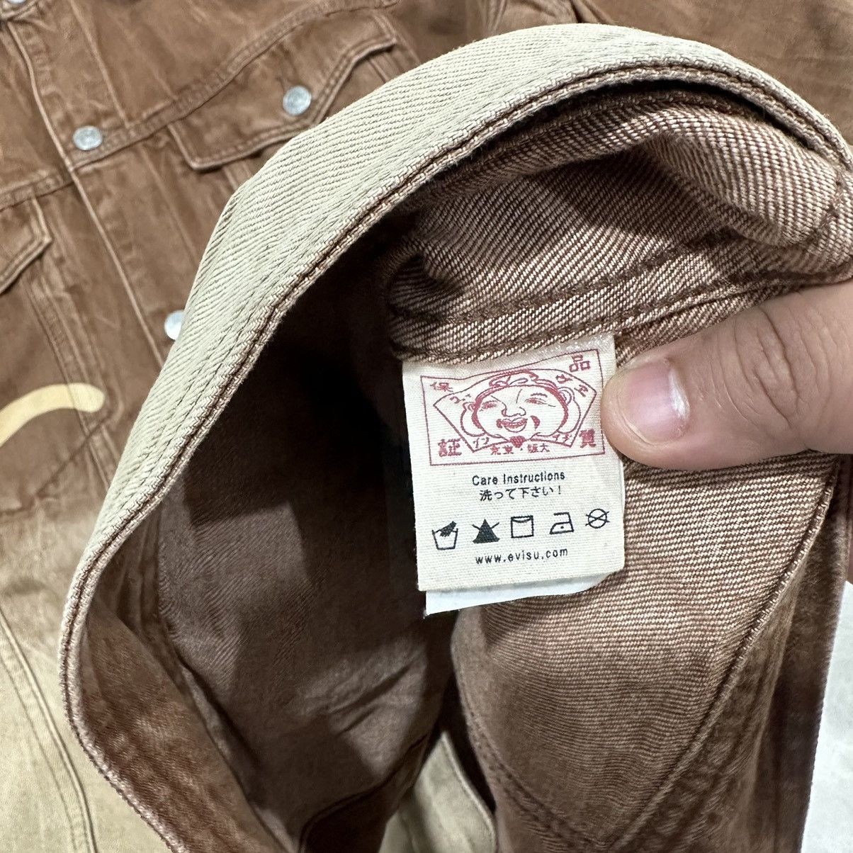 Evisu EVISU GRADIENT SPRAY DYE DAICOCK JACKET Size US XXL / EU 58 / 5 - 3 Thumbnail