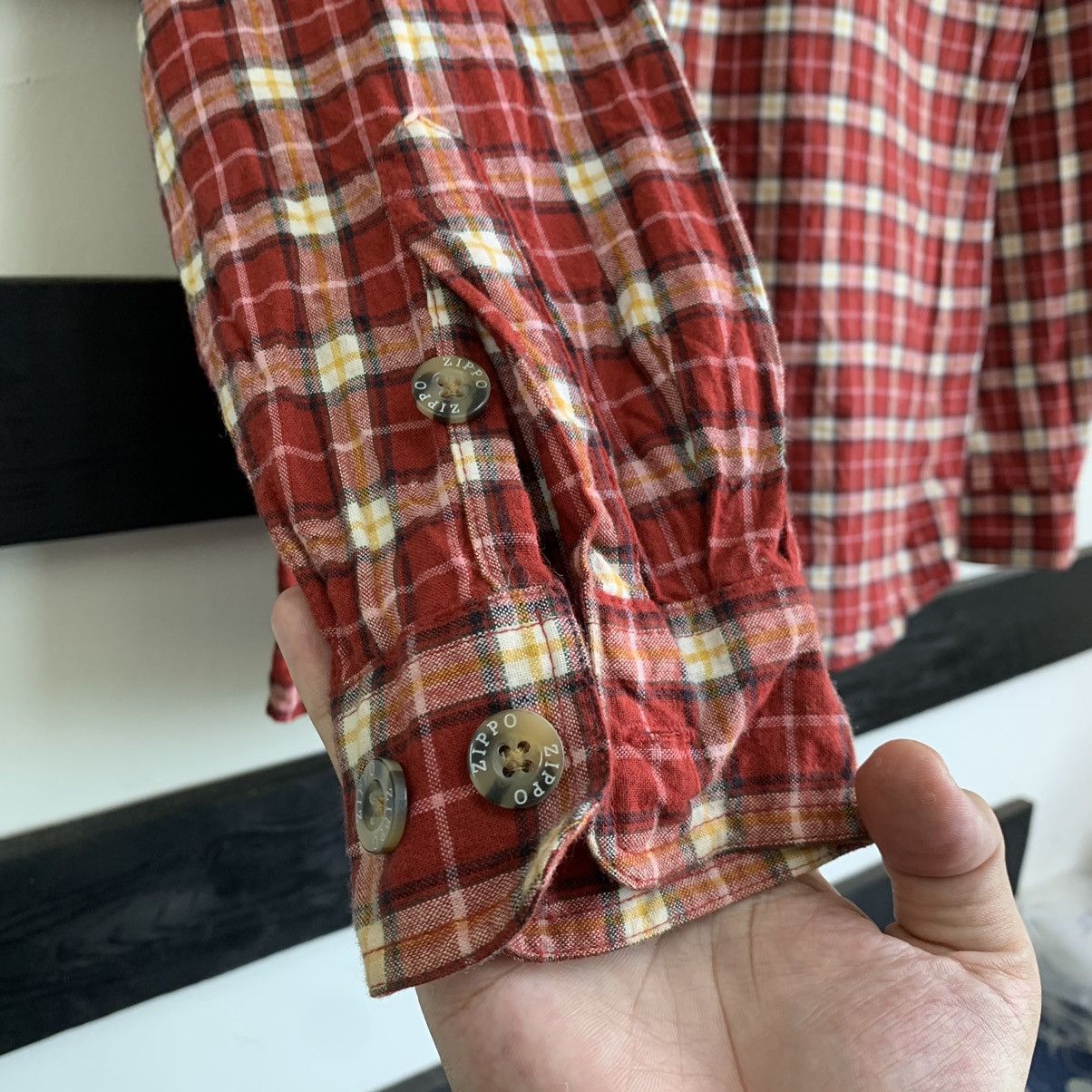 Flannel × Vintage × Zippo Vintage Zippo Flannel Button Up Shirt Size US L / EU 52-54 / 3 - 5 Thumbnail