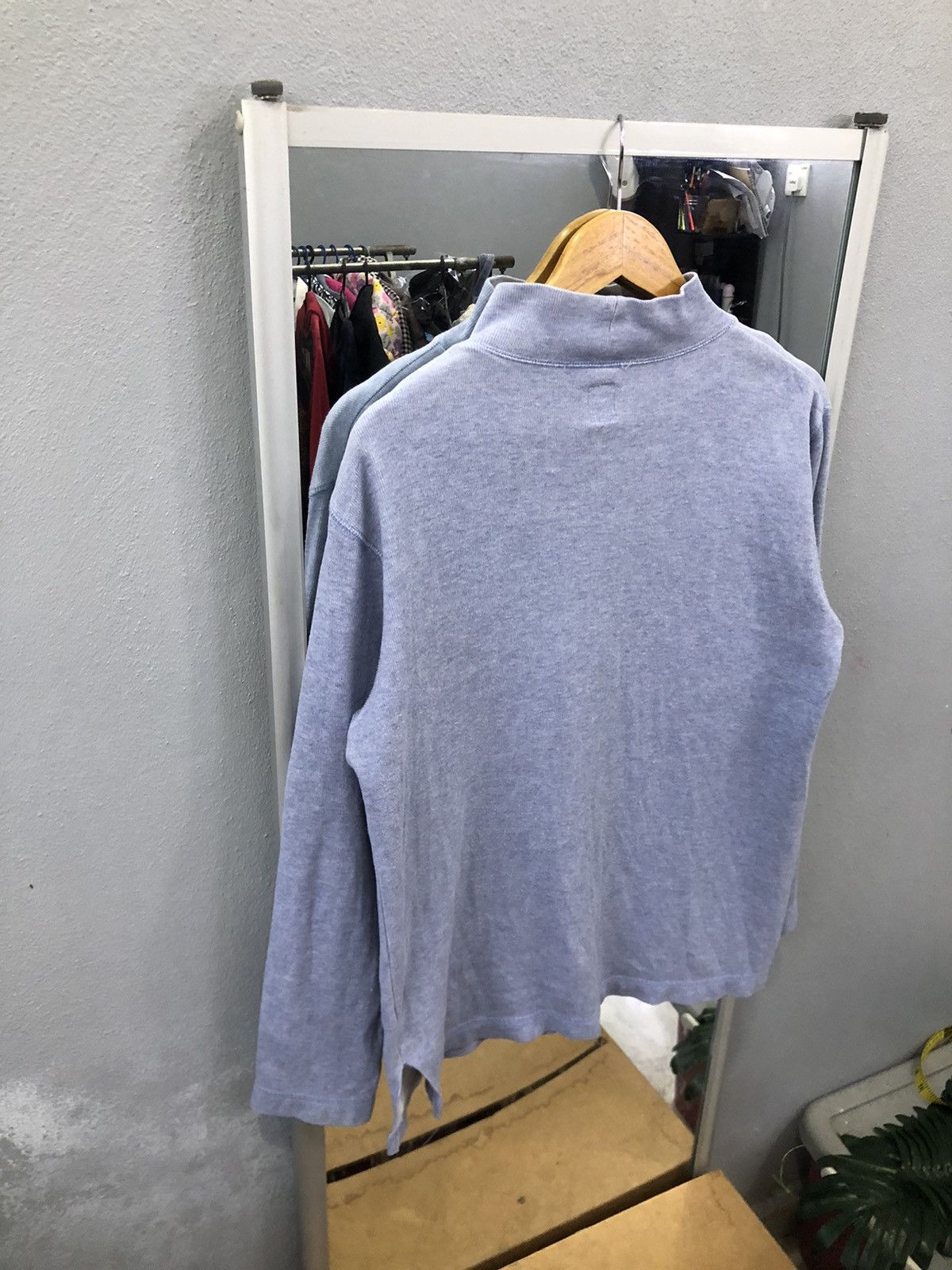 Junko Shimada 90s Part 2 by Junko Shimada Whale Mockneck Sweatshirt Size M / US 6-8 / IT 42-44 - 11 Thumbnail