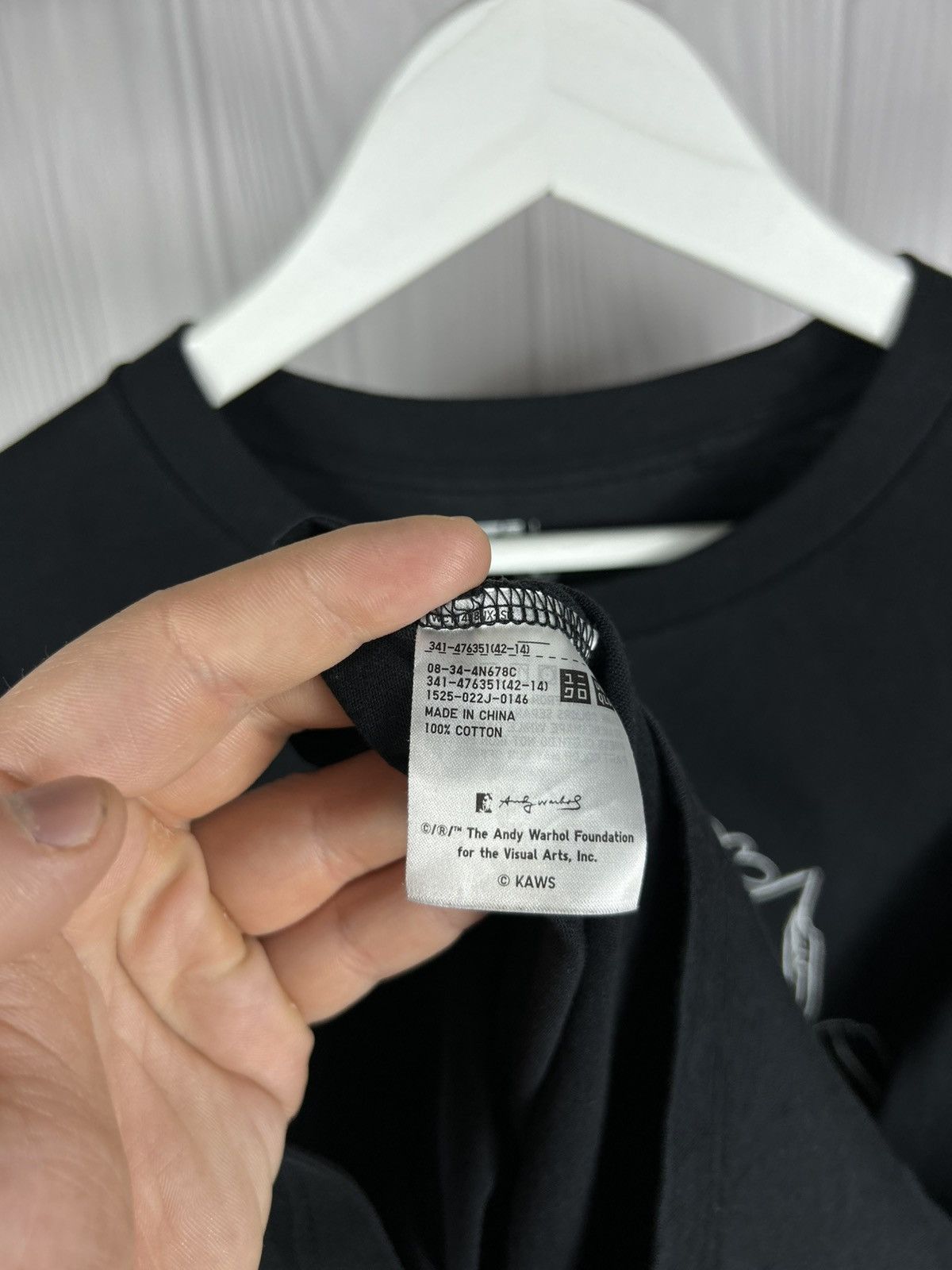 Andy Warhol × Kaws × Uniqlo Kaws x Andy Warhol x Uniqlo T-Shirt Size XL Size US XL / EU 56 / 4 - 7 Thumbnail